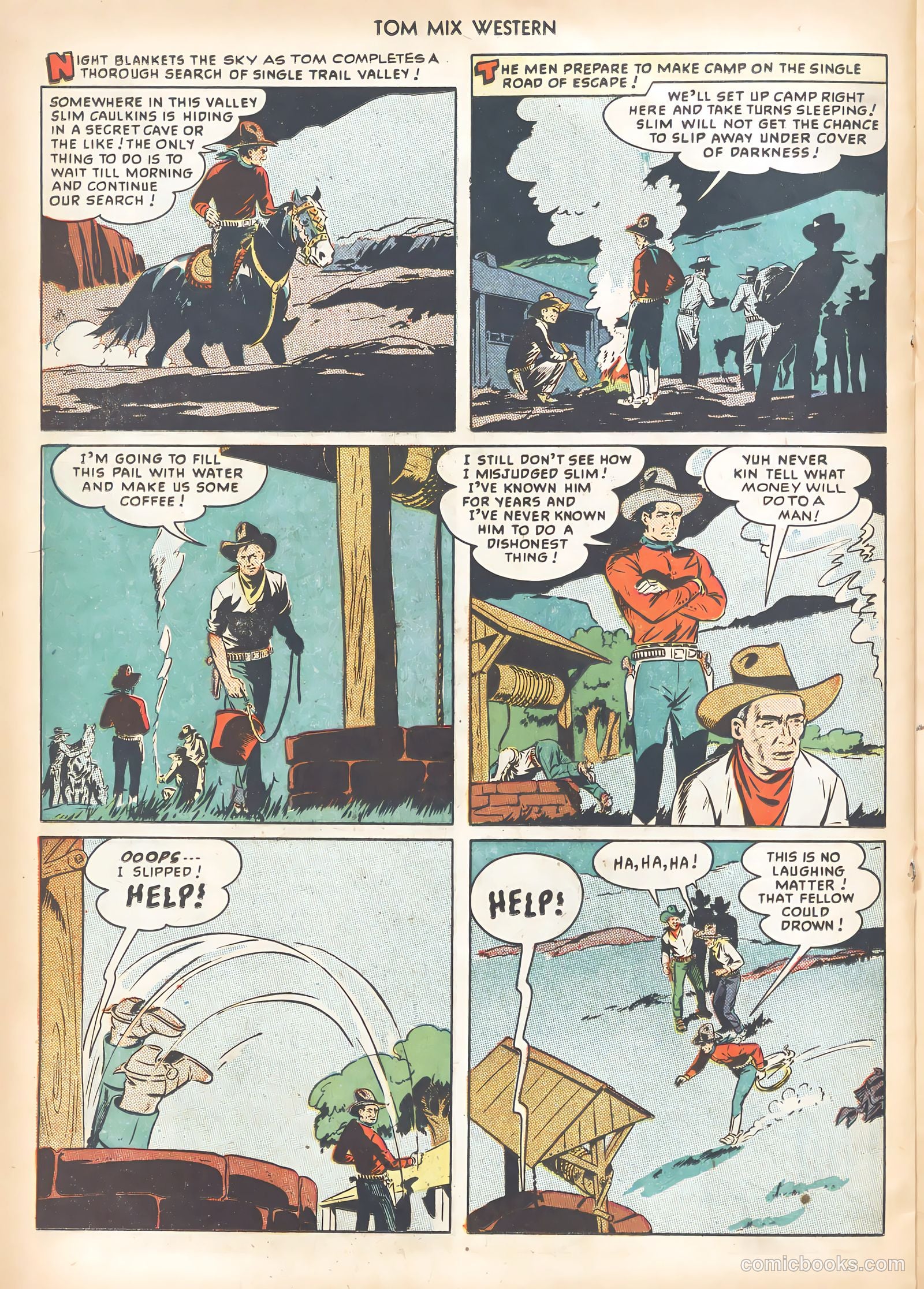 Tom Mix Western #23 (1949) — page 30 of 52