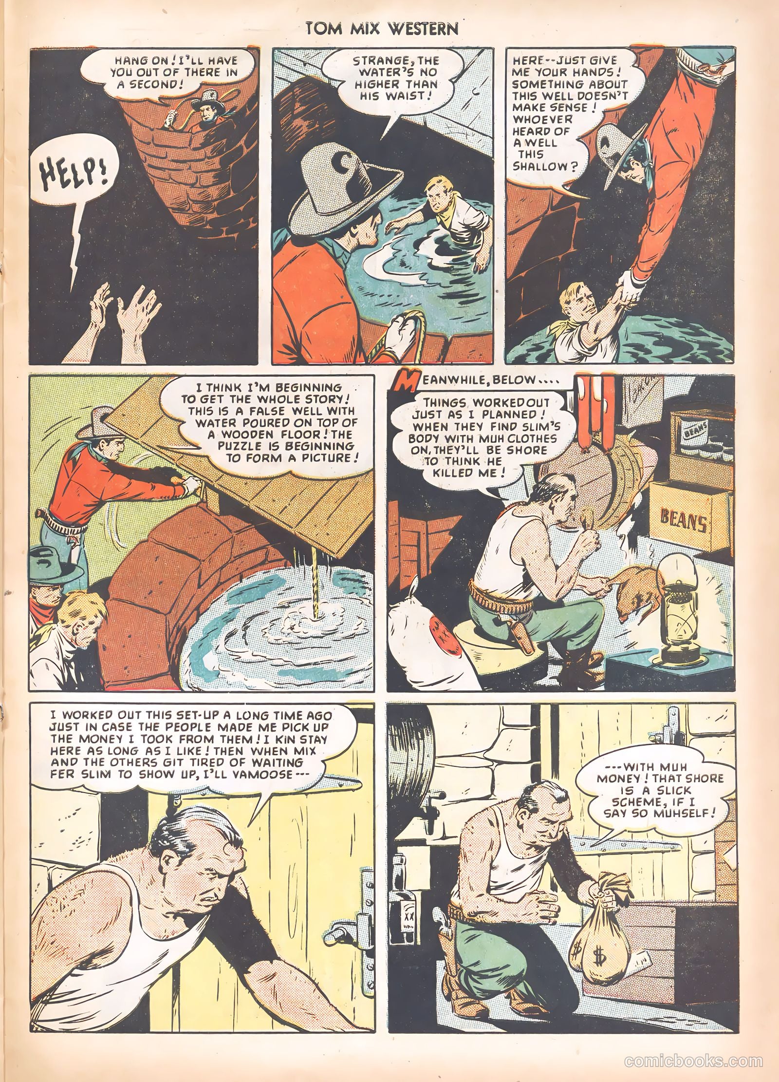 Tom Mix Western #23 (1949) — page 31 of 52