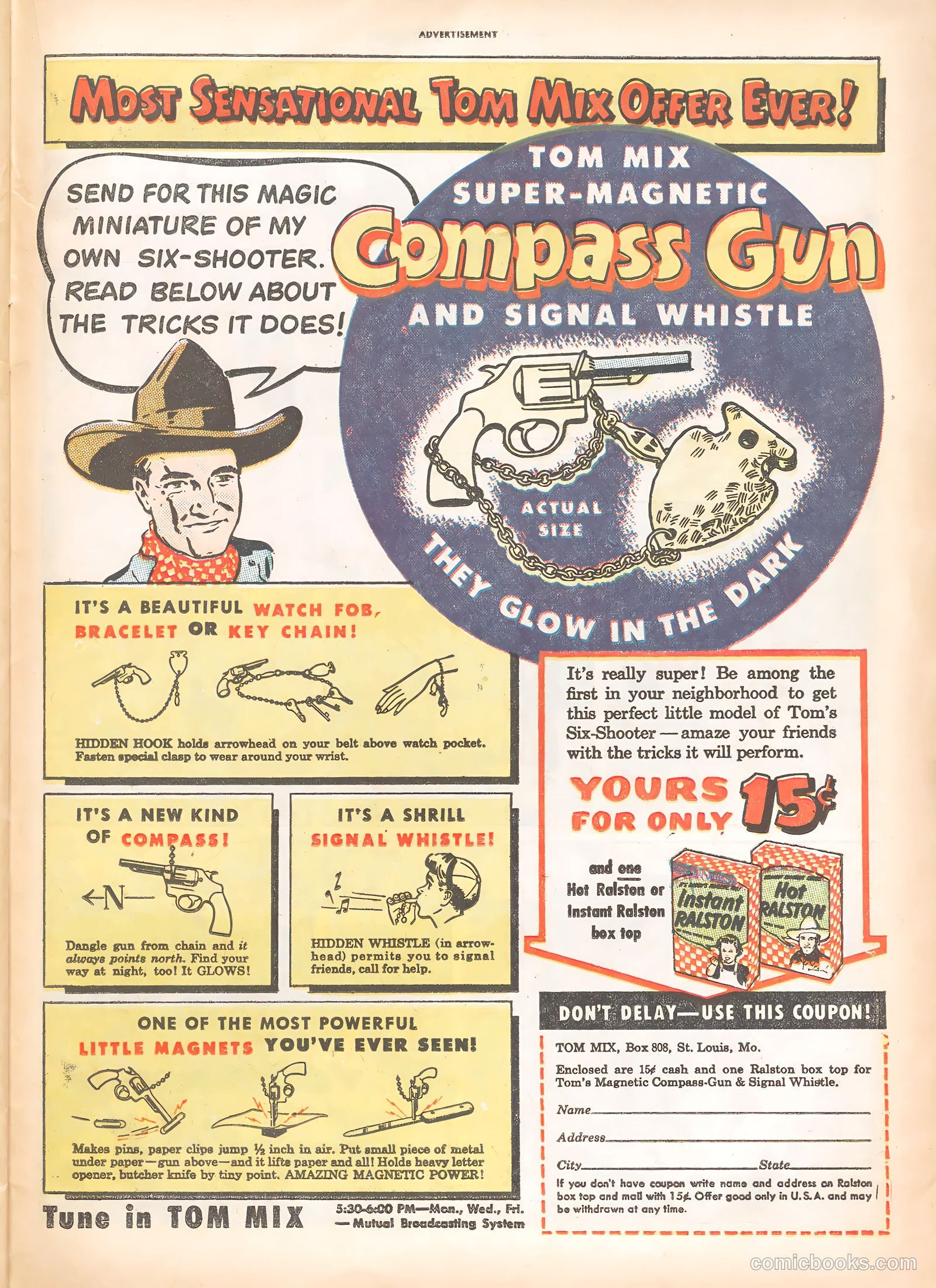 Tom Mix Western #23 (1949) — page 39 of 52