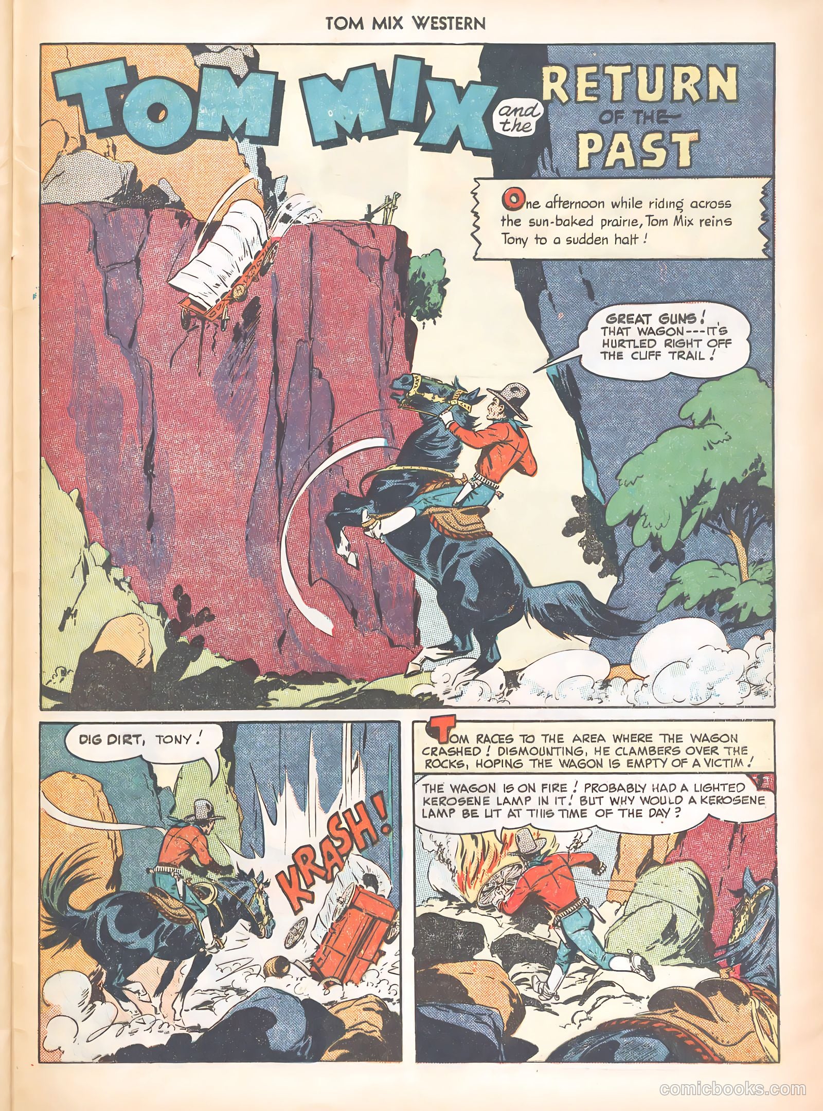 Tom Mix Western #23 (1949) — page 41 of 52