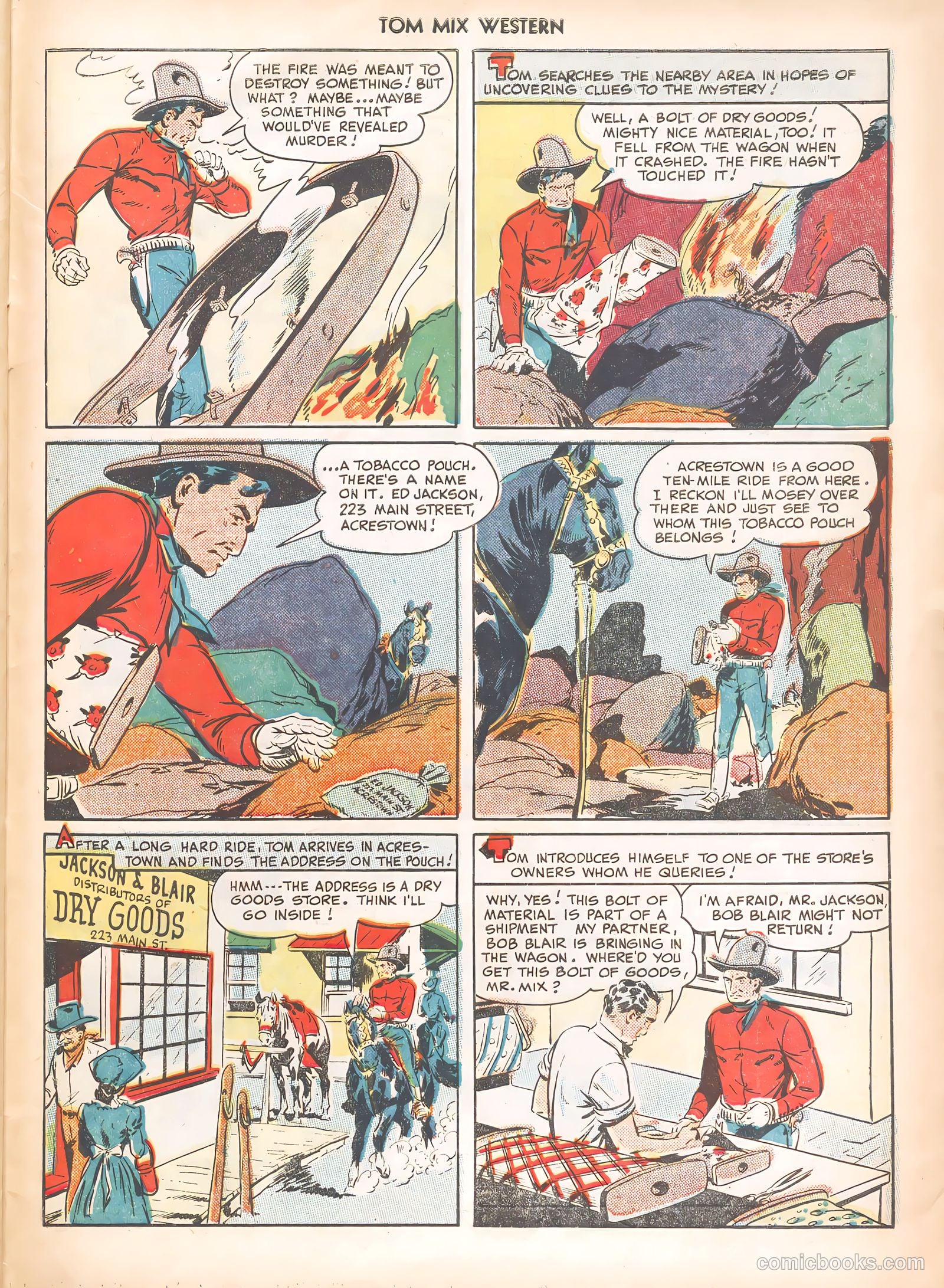 Tom Mix Western #23 (1949) — page 43 of 52