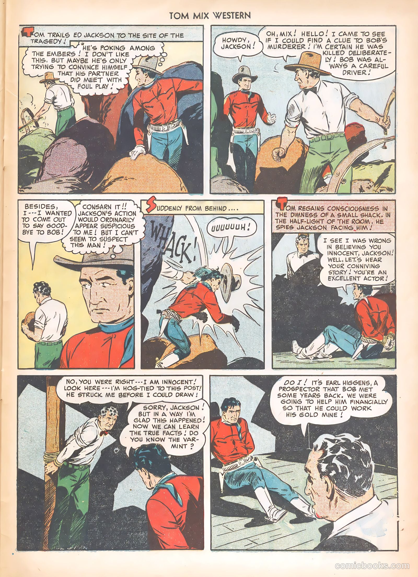 Tom Mix Western #23 (1949) — page 45 of 52