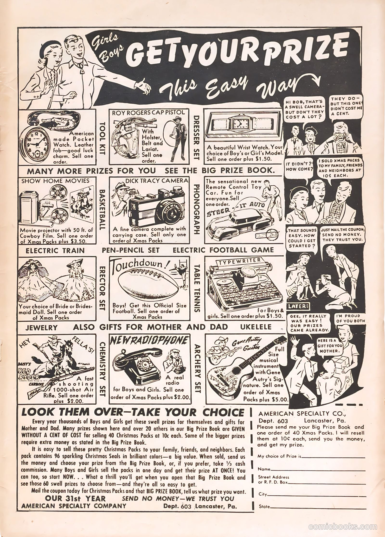 Tom Mix Western #23 (1949) — page 51 of 52