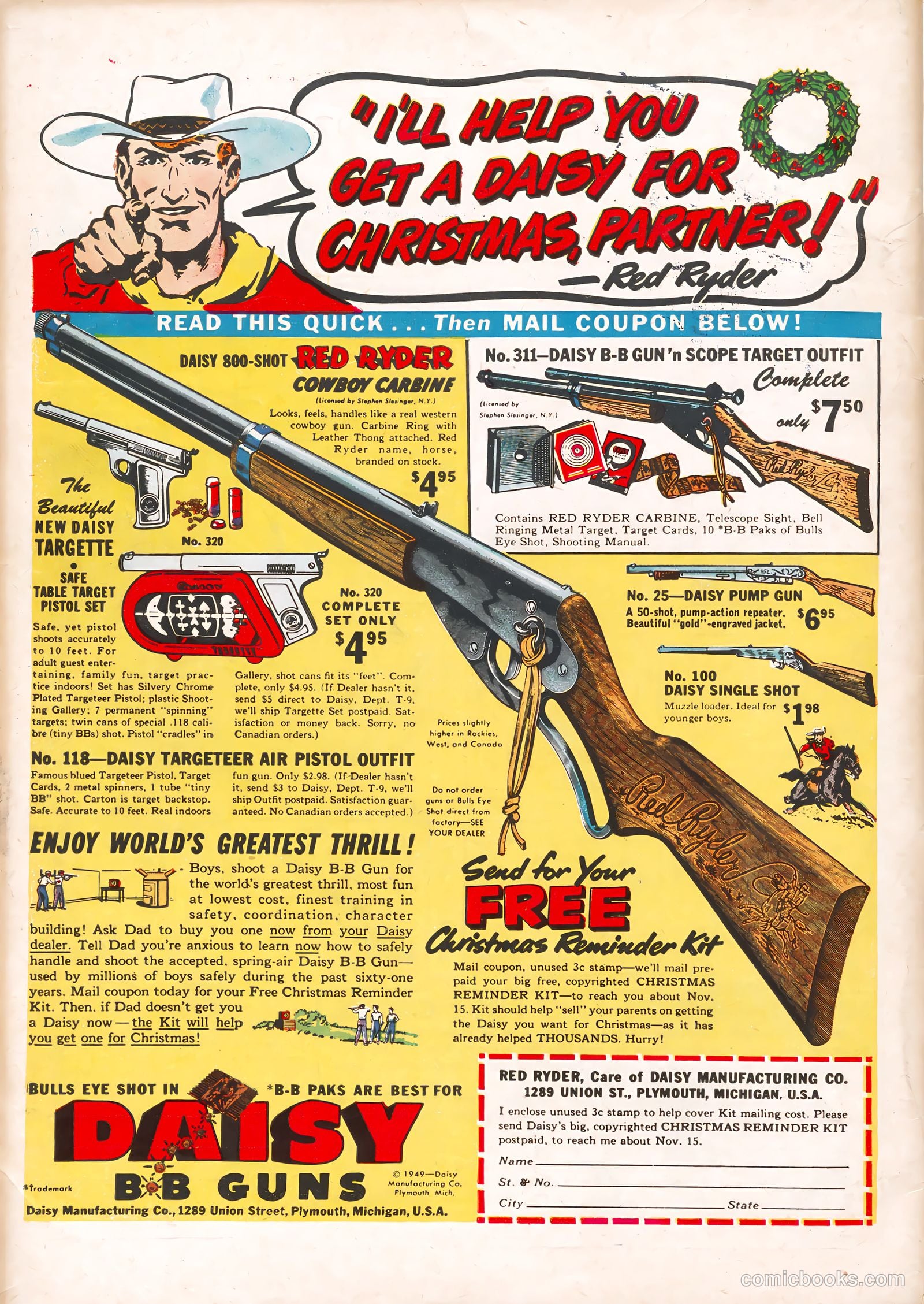 Tom Mix Western #23 (1949) — page 52 of 52