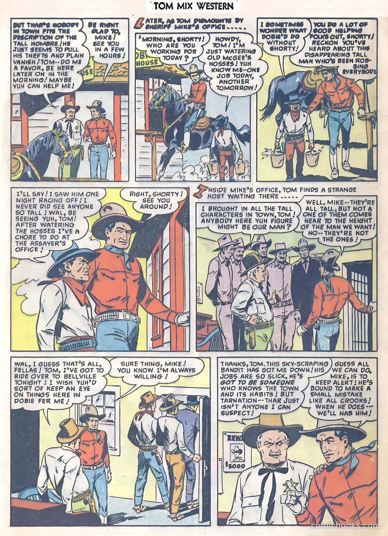 Tom Mix Western #24 (1949) — page 5 of 52