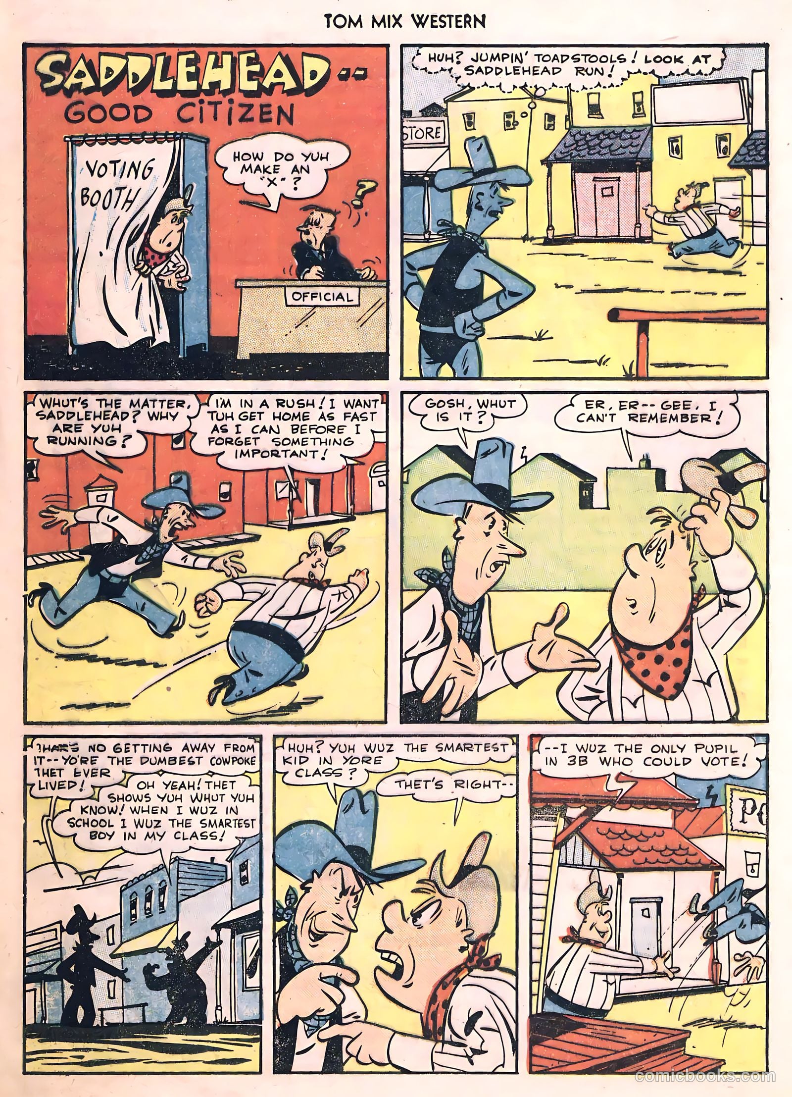 Tom Mix Western #24 (1949) — page 12 of 52