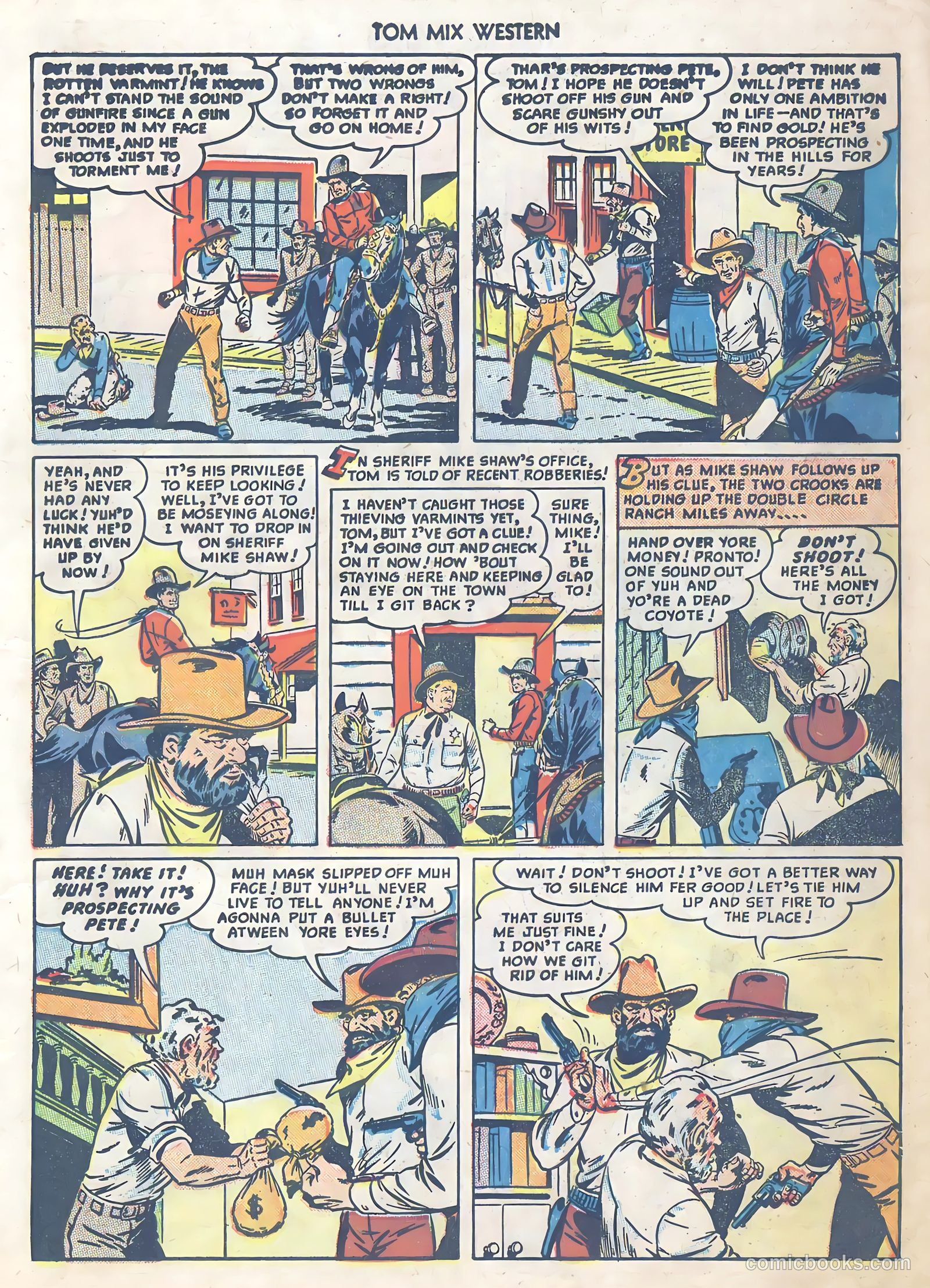 Tom Mix Western #24 (1949) — page 15 of 52