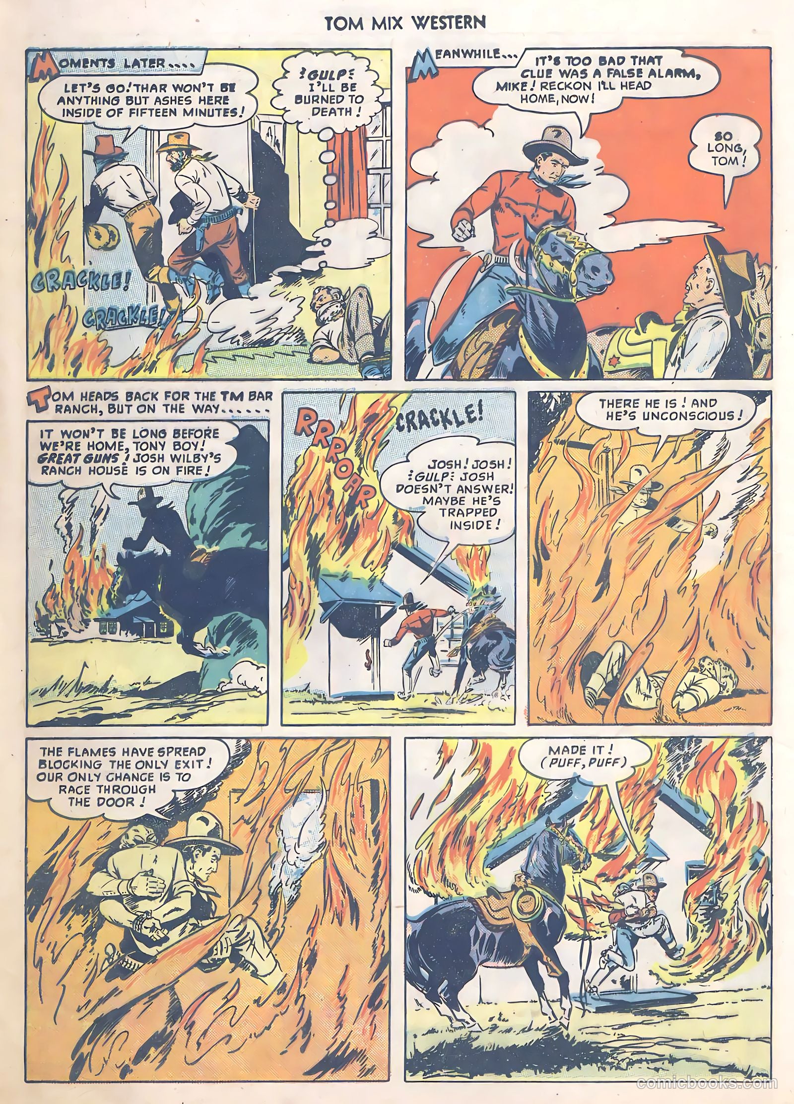 Tom Mix Western #24 (1949) — page 16 of 52