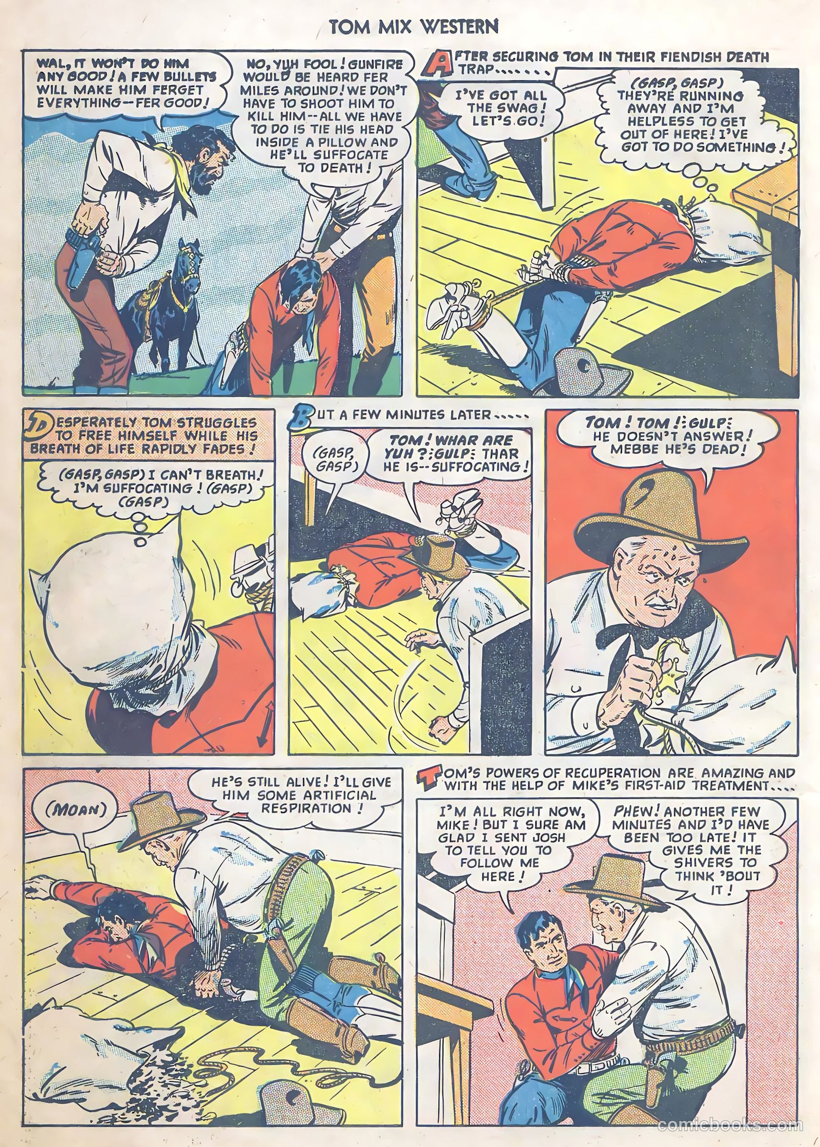 Tom Mix Western #24 (1949) — page 18 of 52