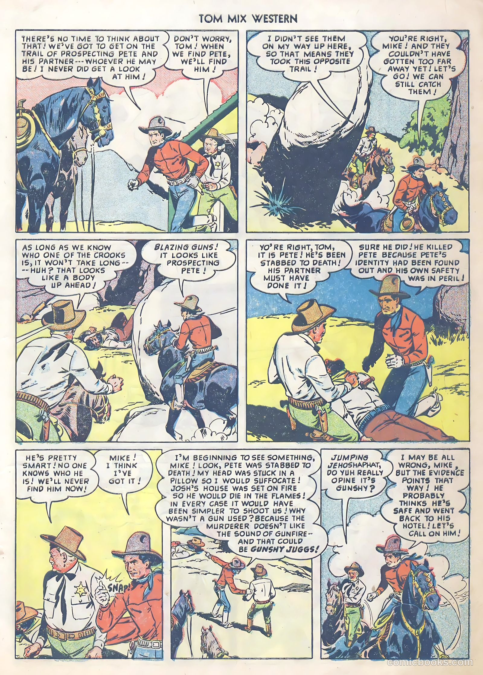 Tom Mix Western #24 (1949) — page 19 of 52
