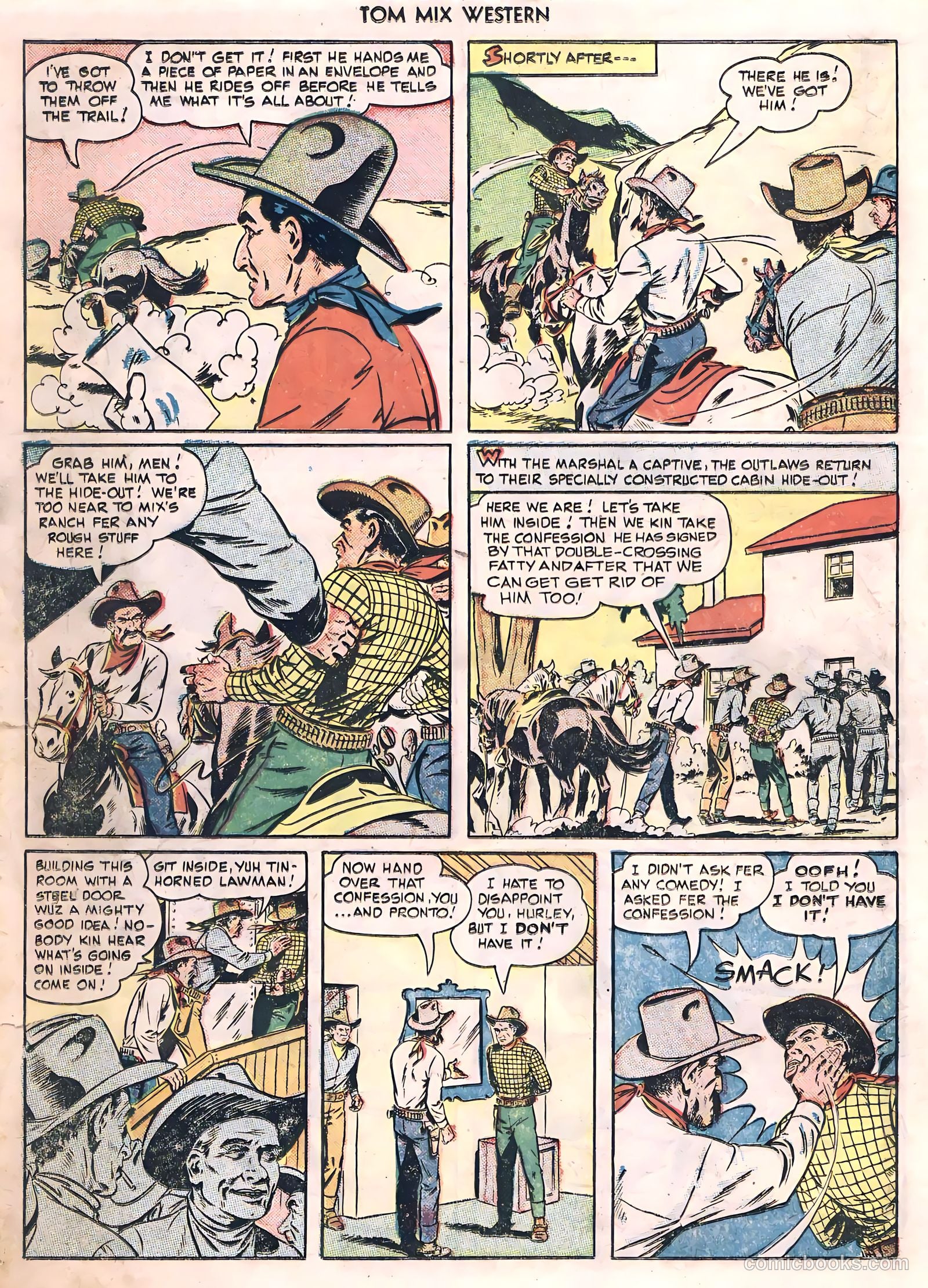 Tom Mix Western #24 (1949) — page 26 of 52