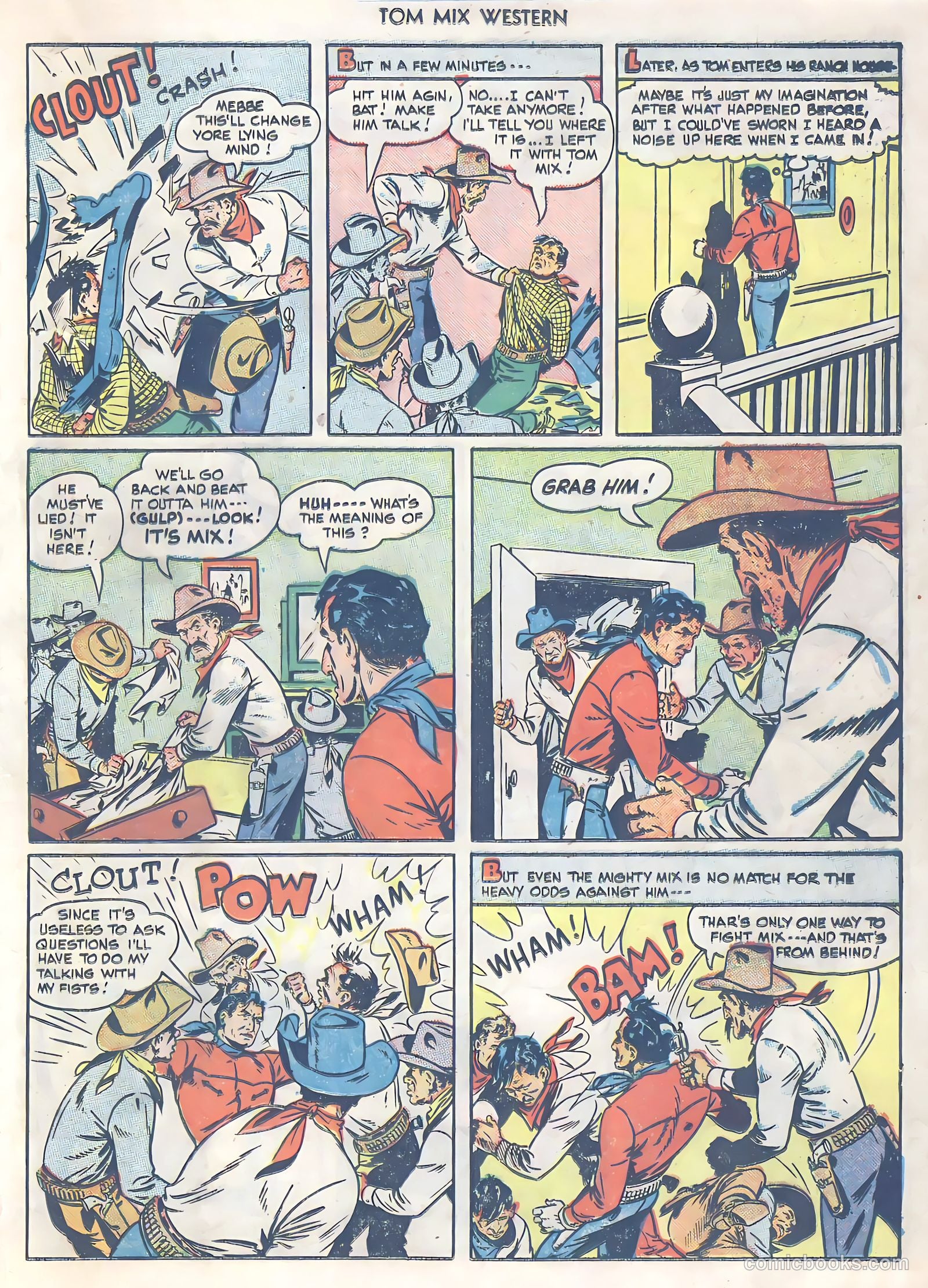 Tom Mix Western #24 (1949) — page 27 of 52