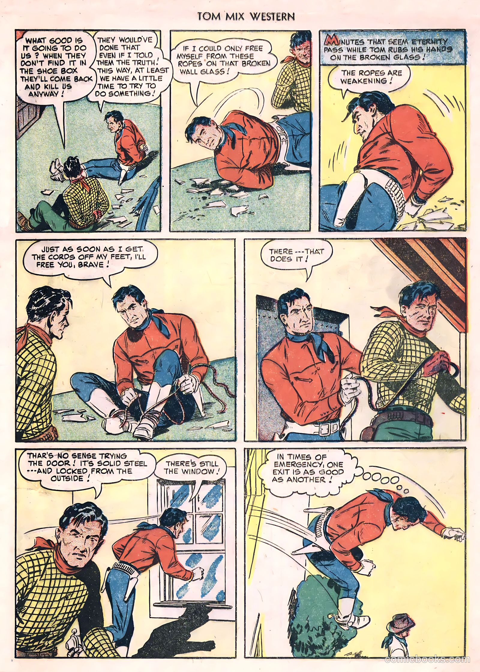 Tom Mix Western #24 (1949) — page 29 of 52