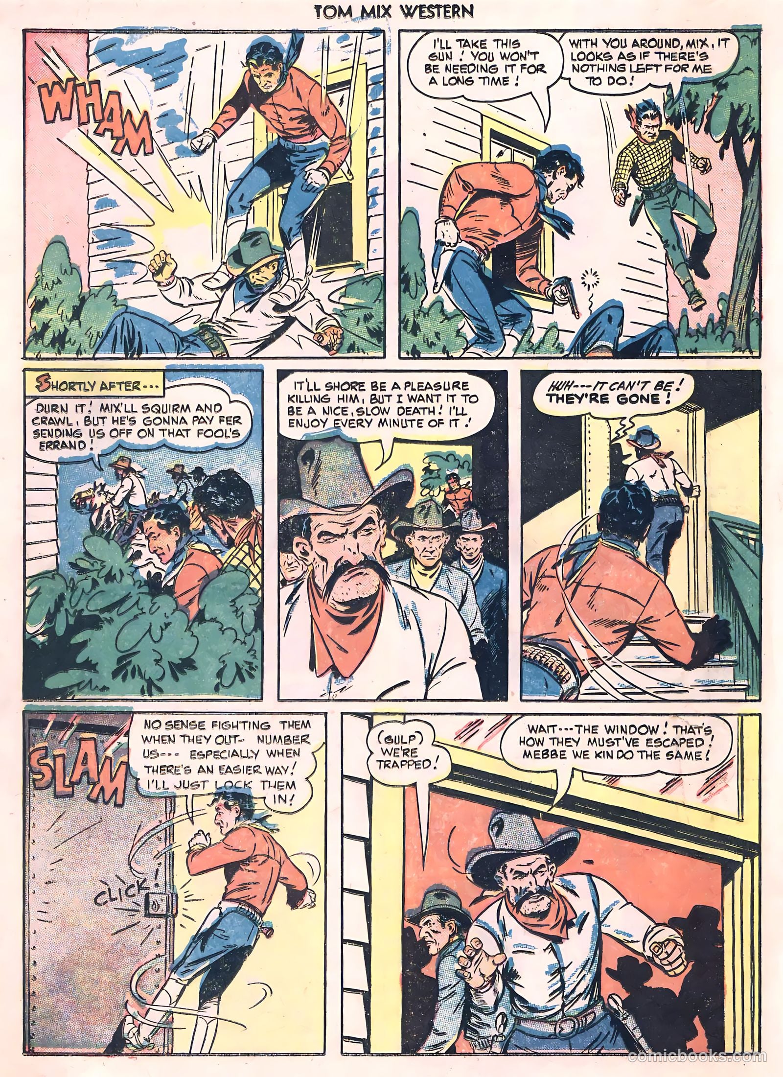 Tom Mix Western #24 (1949) — page 30 of 52