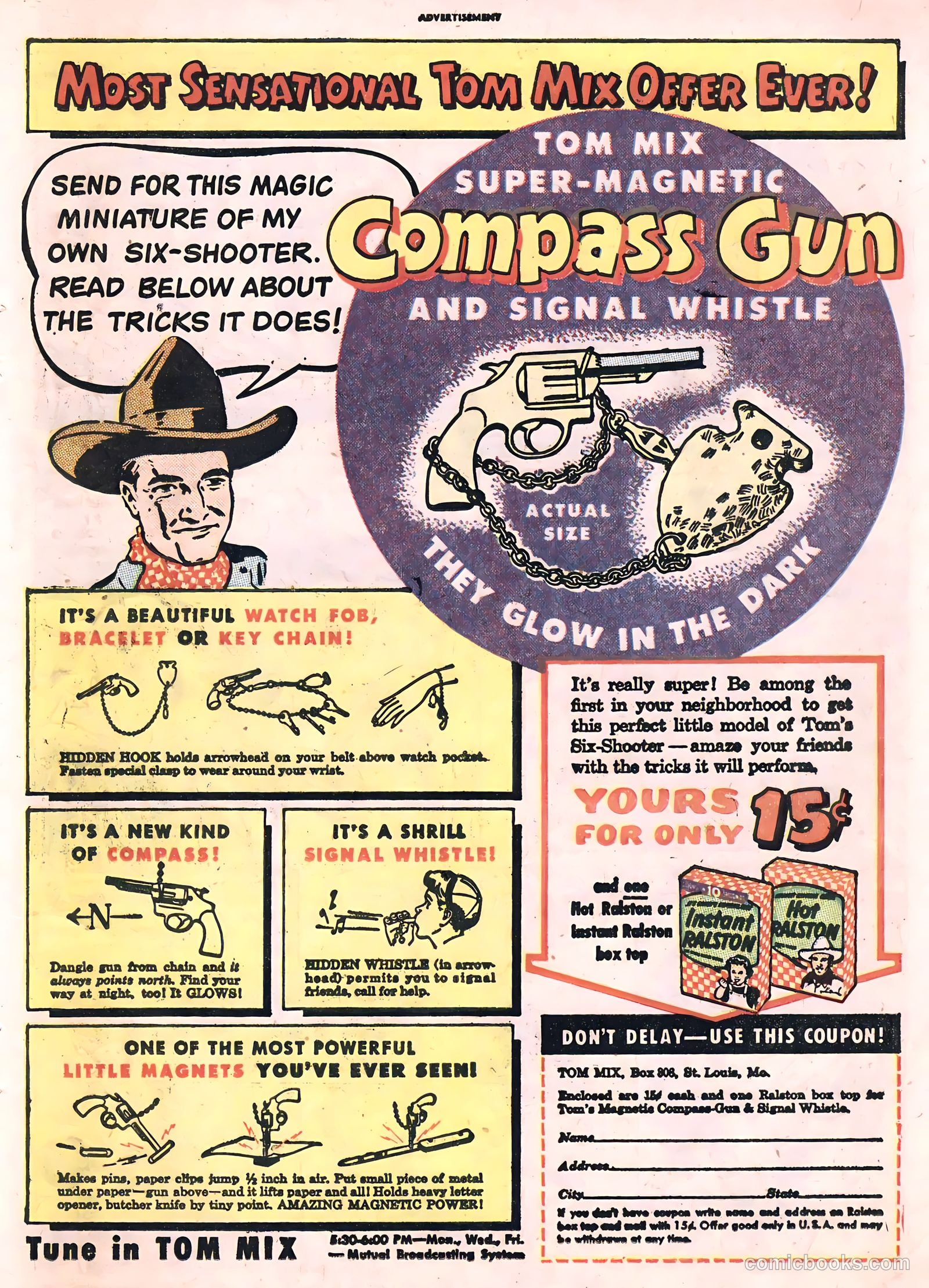 Tom Mix Western #24 (1949) — page 39 of 52