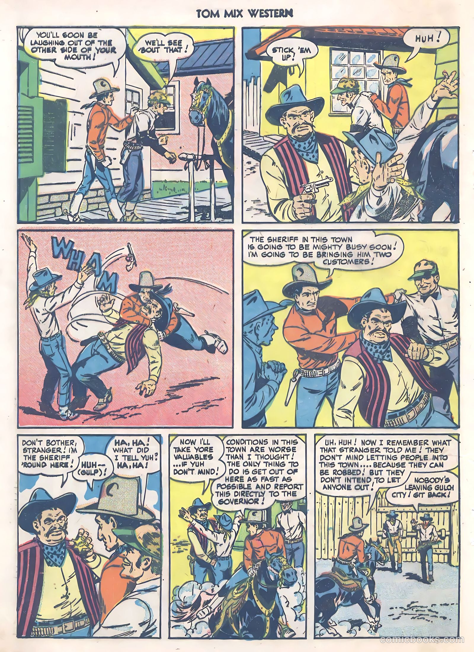 Tom Mix Western #24 (1949) — page 44 of 52