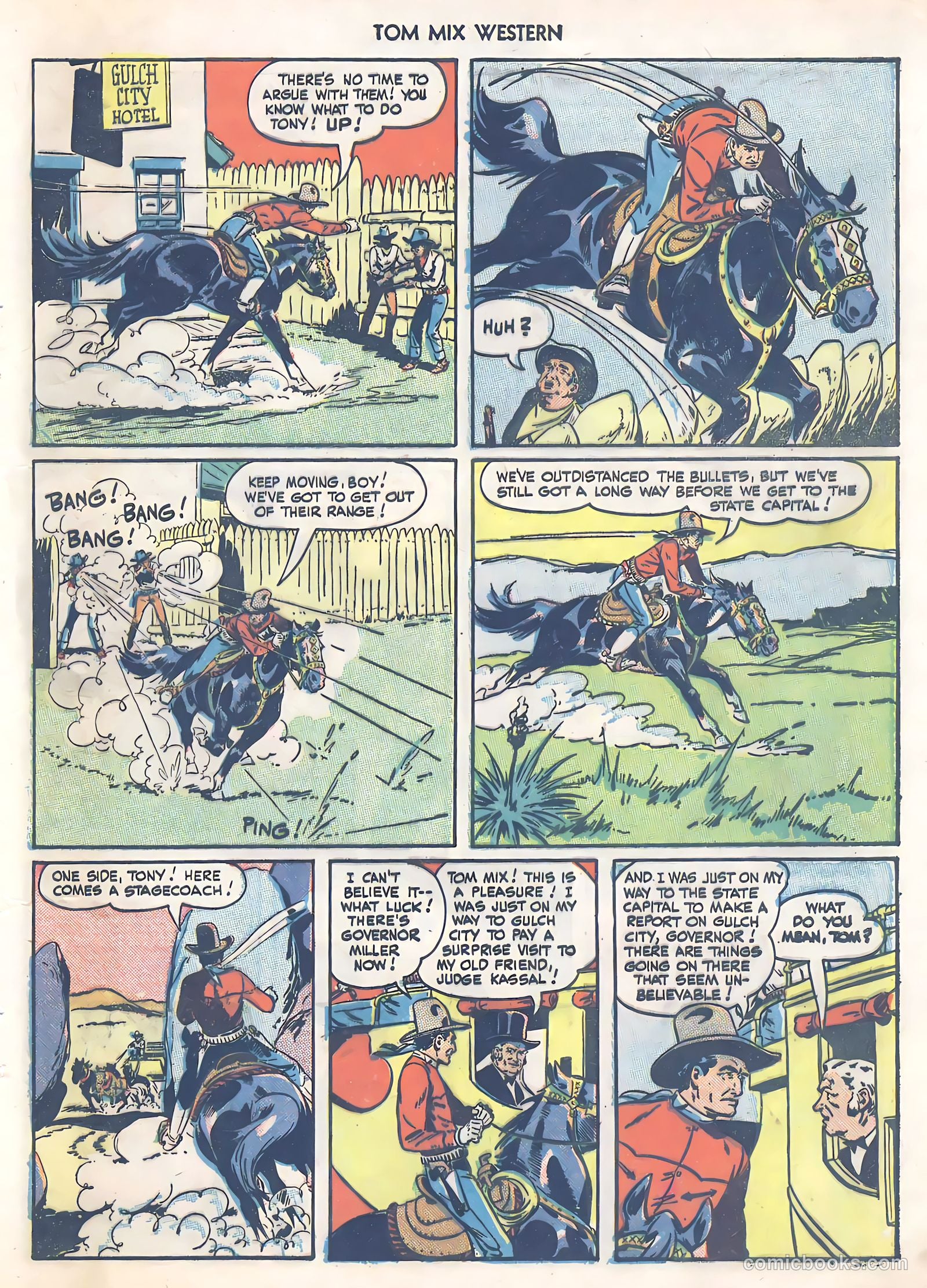 Tom Mix Western #24 (1949) — page 45 of 52