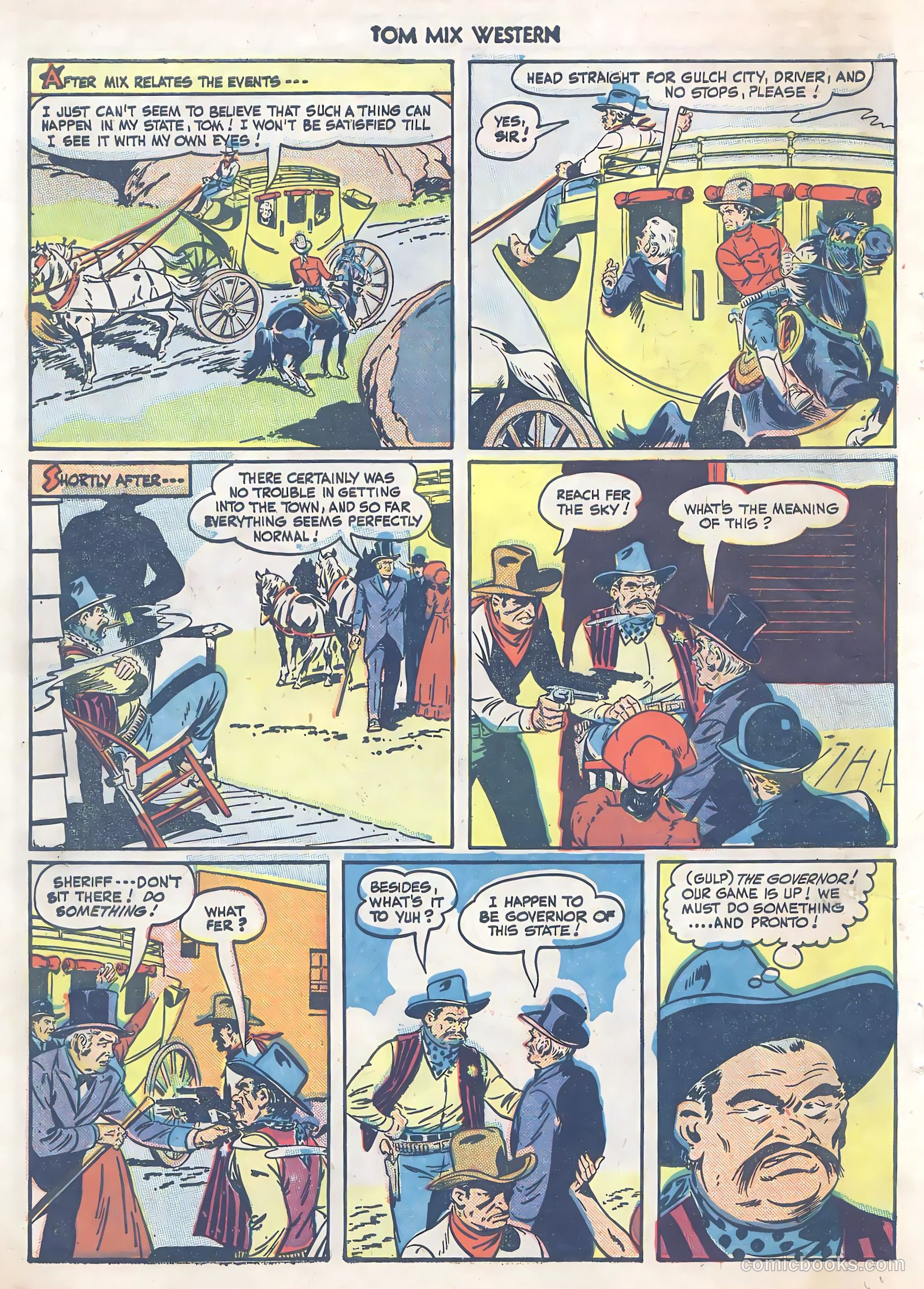 Tom Mix Western #24 (1949) — page 46 of 52