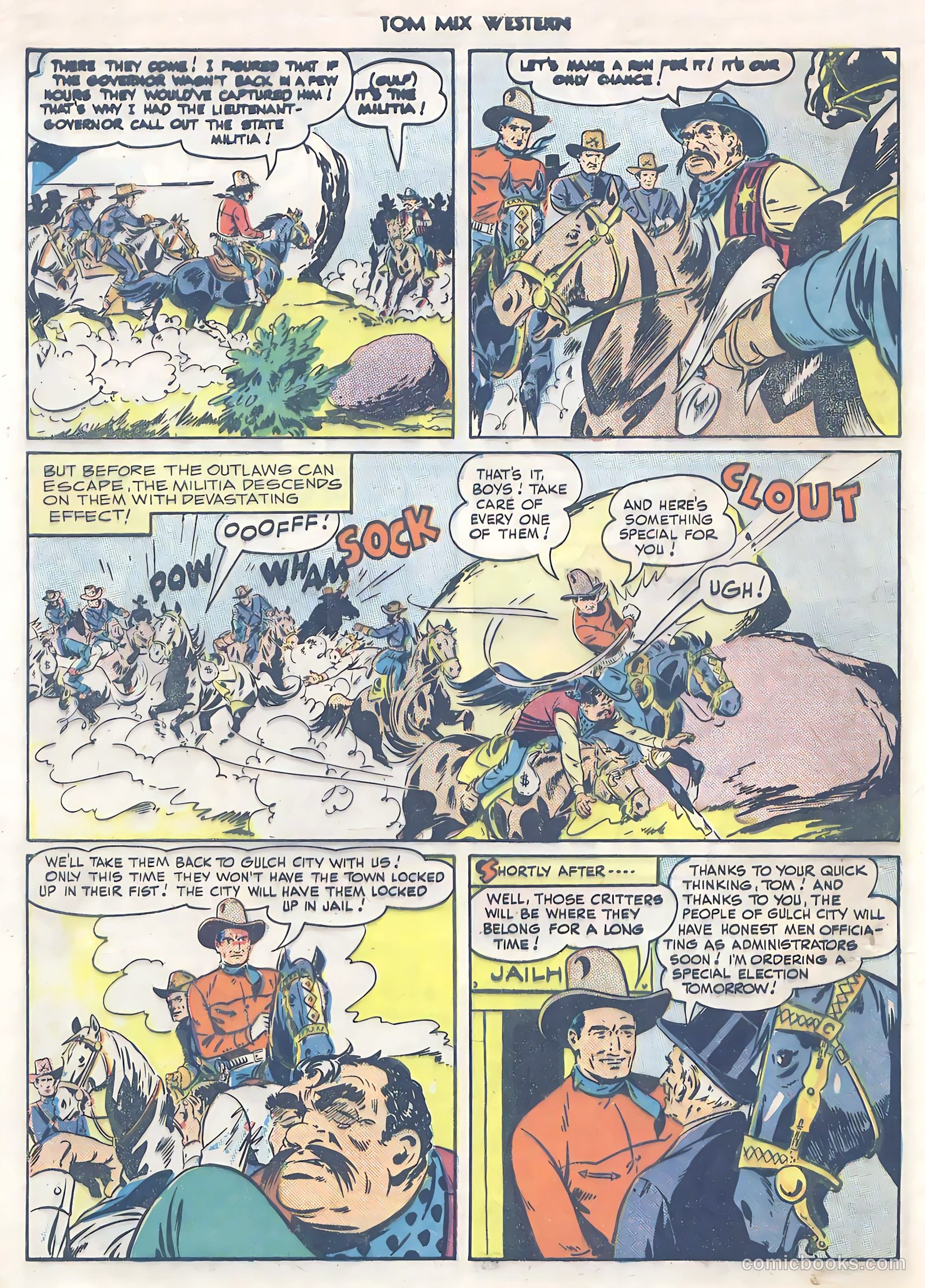 Tom Mix Western #24 (1949) — page 48 of 52