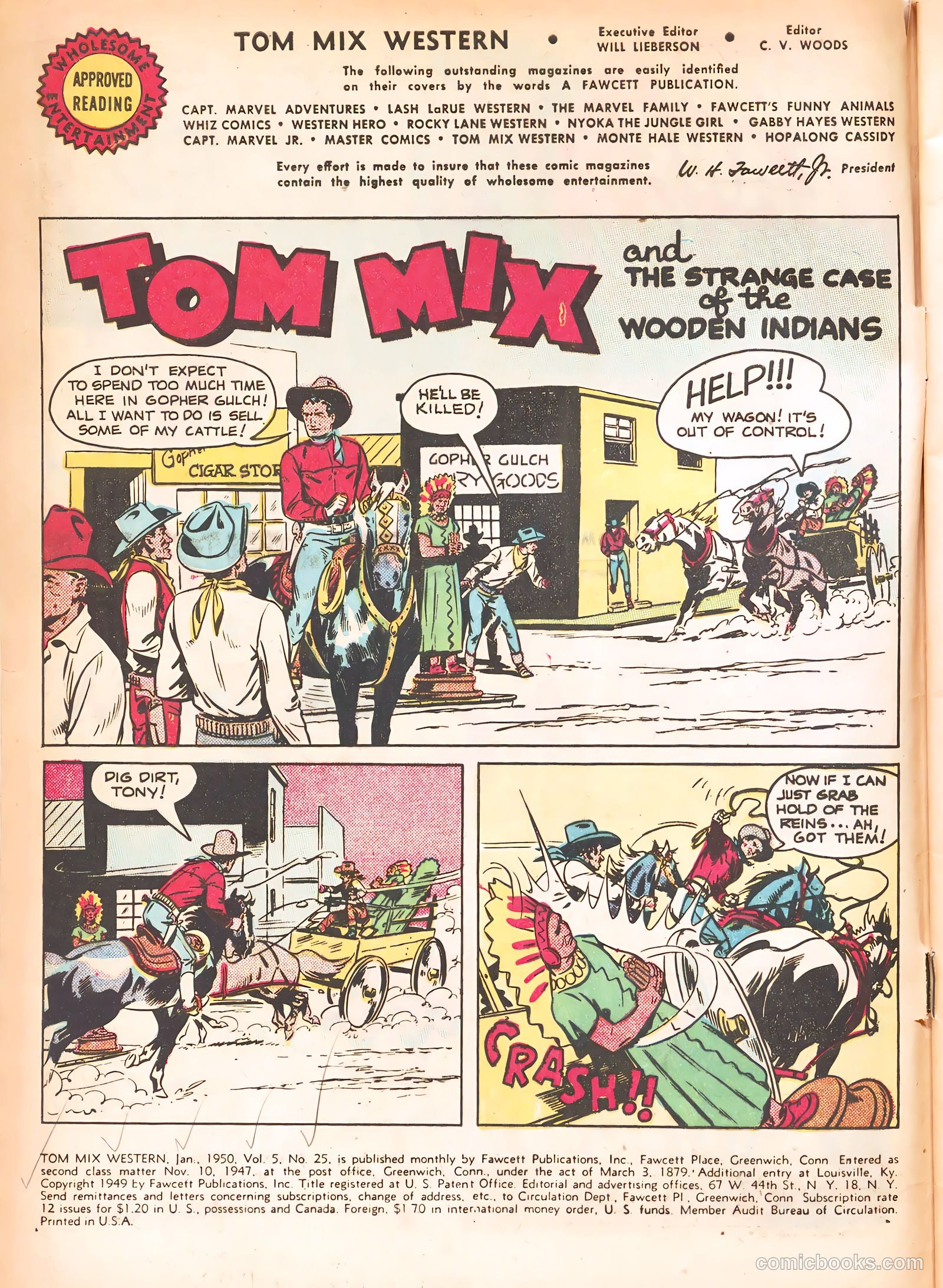 Tom Mix Western #25 (1950) — page 4 of 52