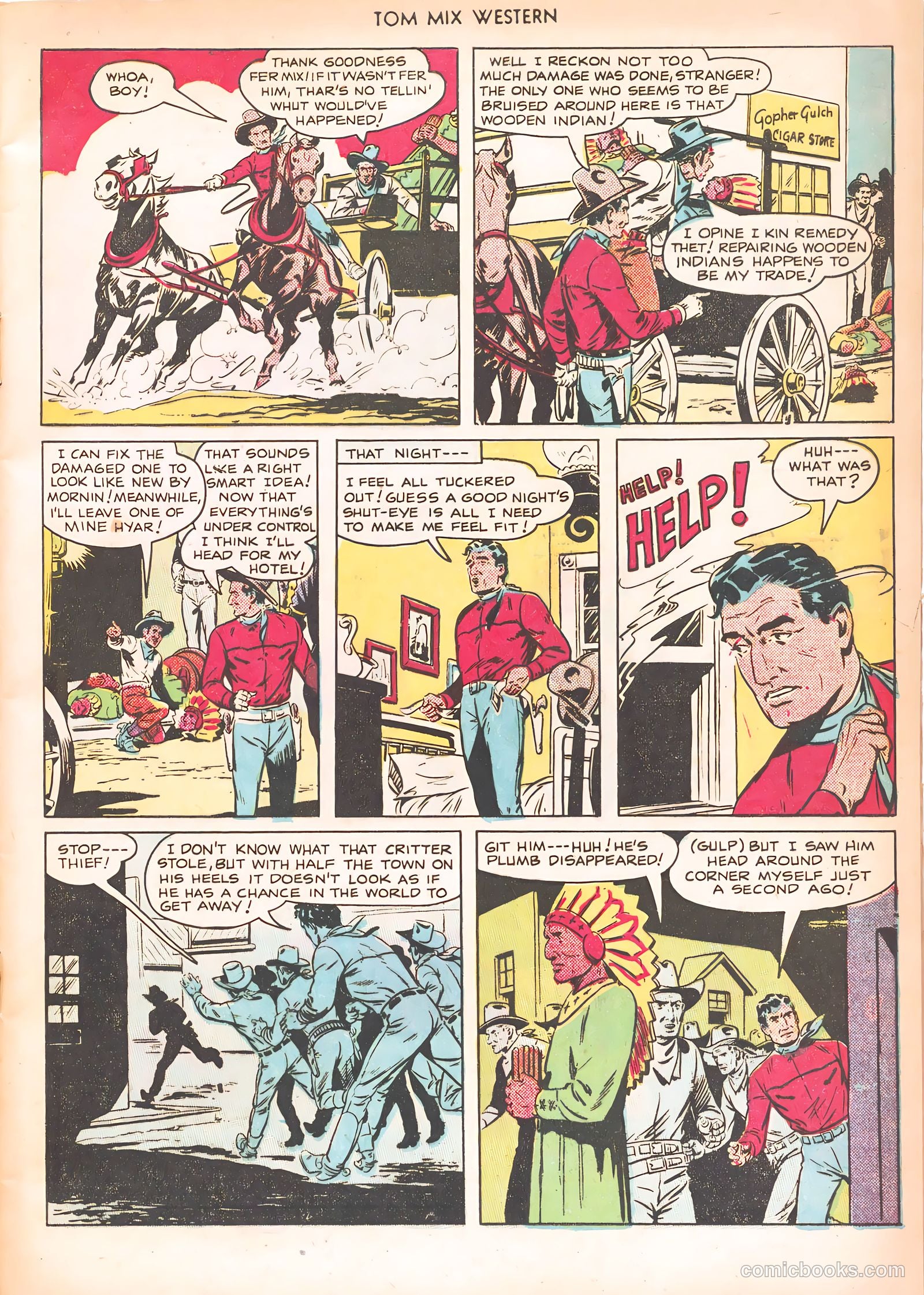 Tom Mix Western #25 (1950) — page 5 of 52