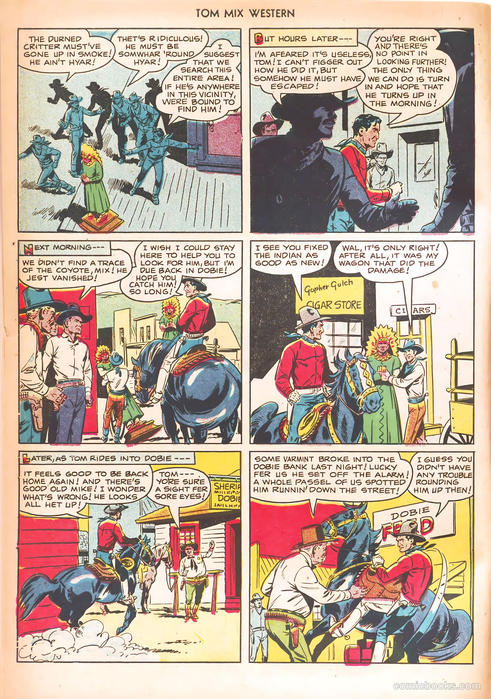 Tom Mix Western #25 (1950) — page 6 of 52