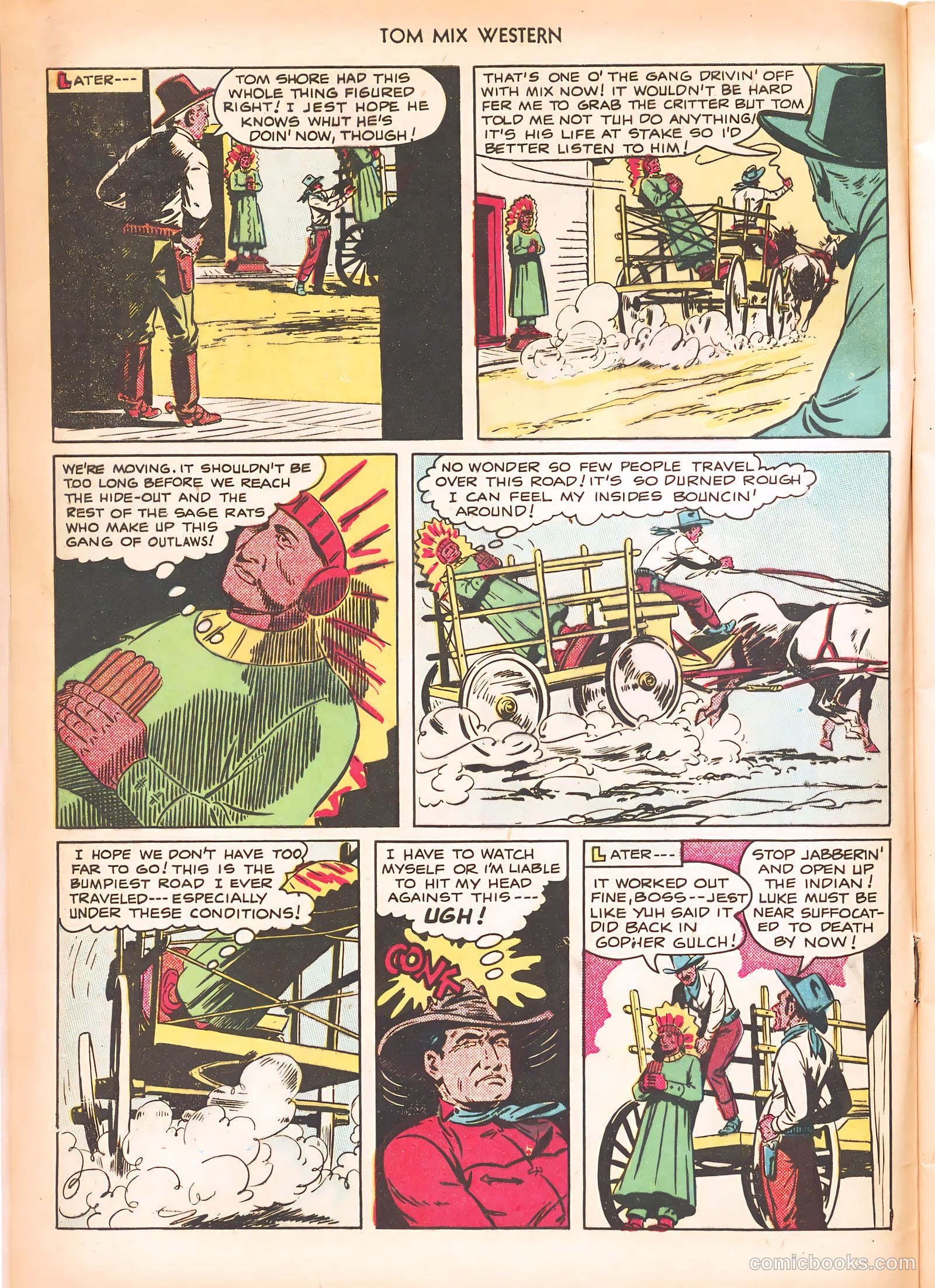 Tom Mix Western #25 (1950) — page 8 of 52