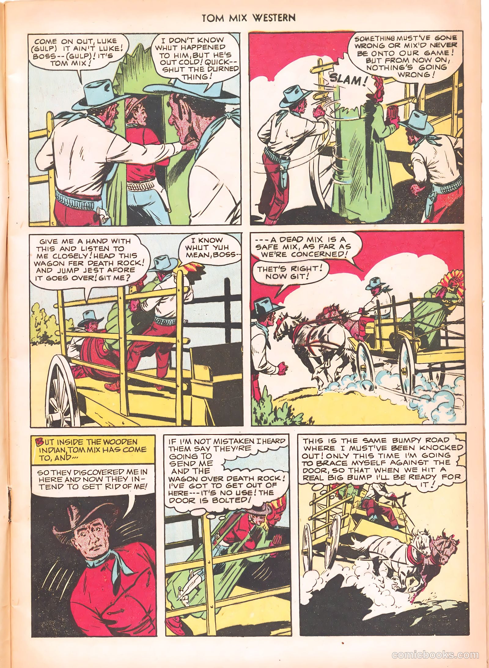 Tom Mix Western #25 (1950) — page 9 of 52