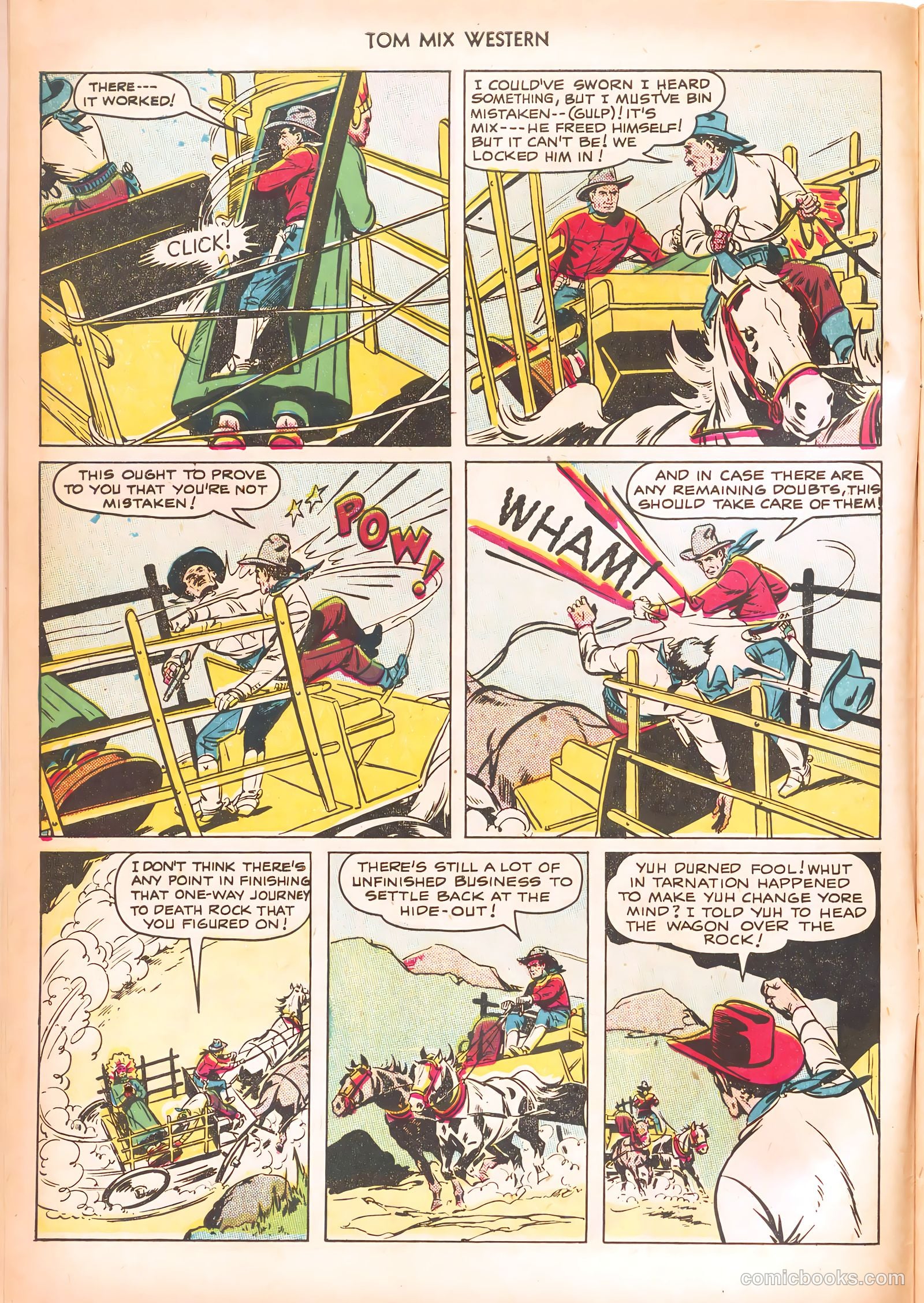 Tom Mix Western #25 (1950) — page 10 of 52