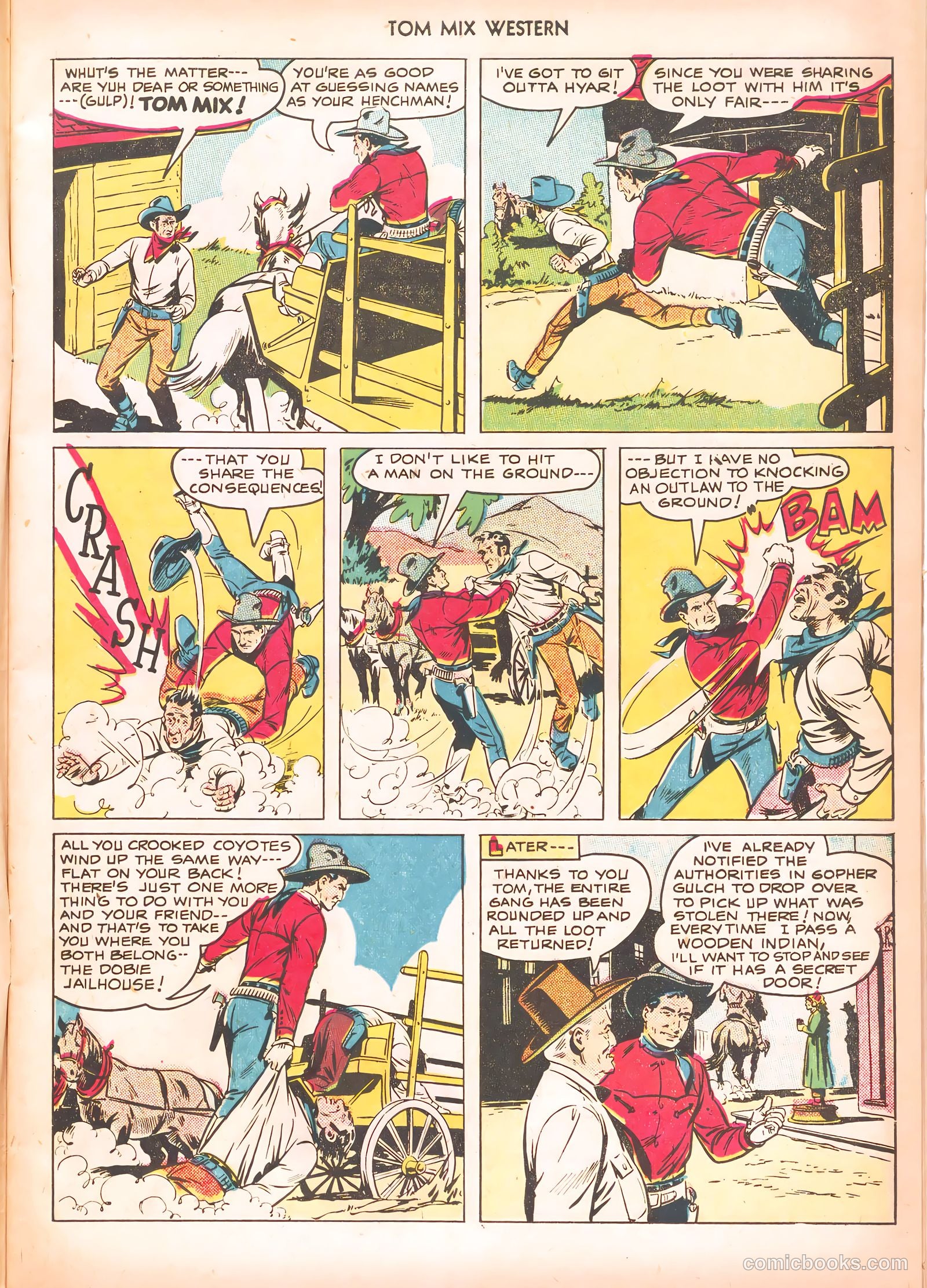 Tom Mix Western #25 (1950) — page 11 of 52