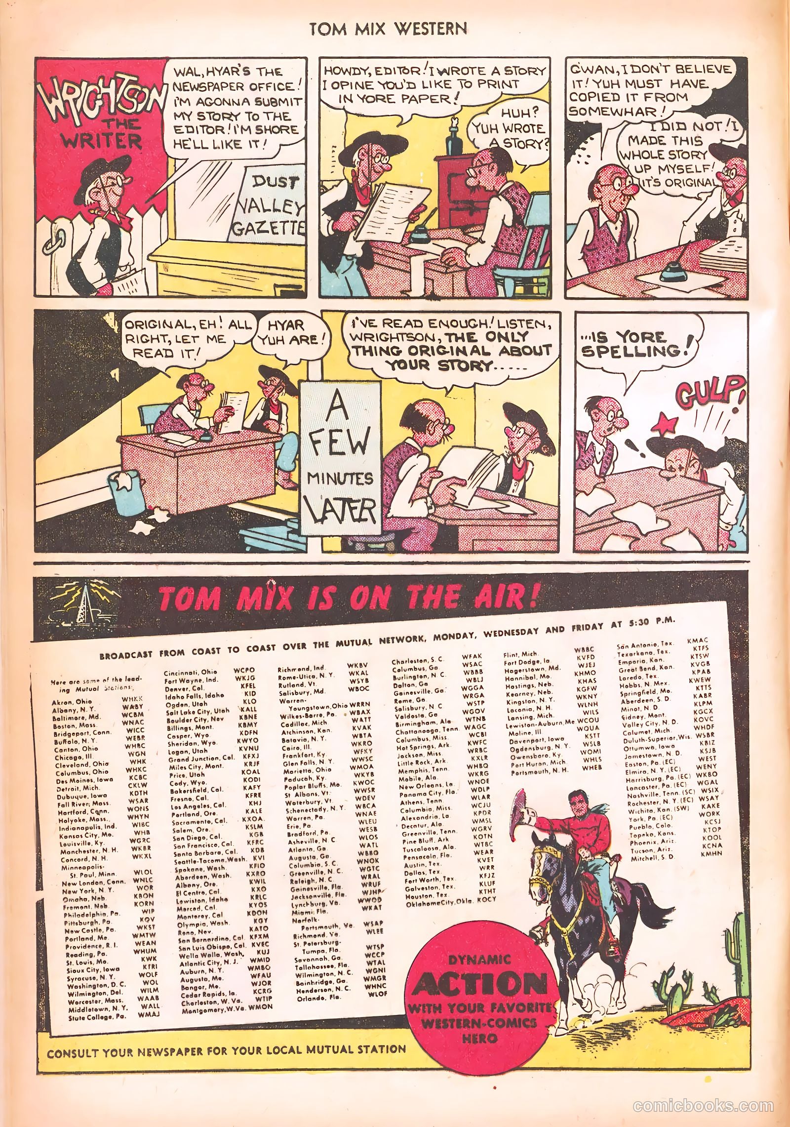 Tom Mix Western #25 (1950) — page 12 of 52