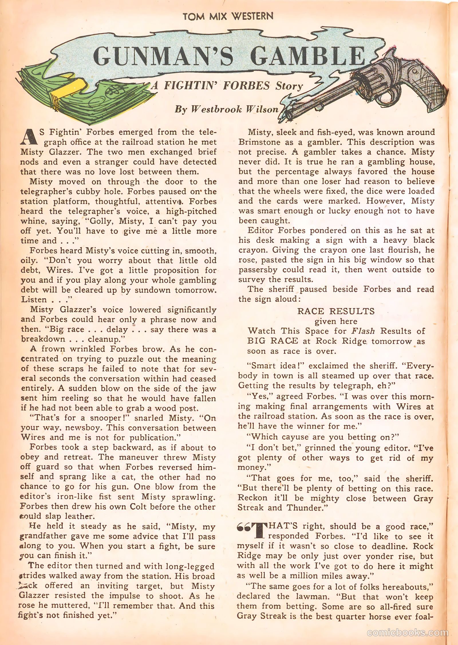 Tom Mix Western #25 (1950) — page 14 of 52