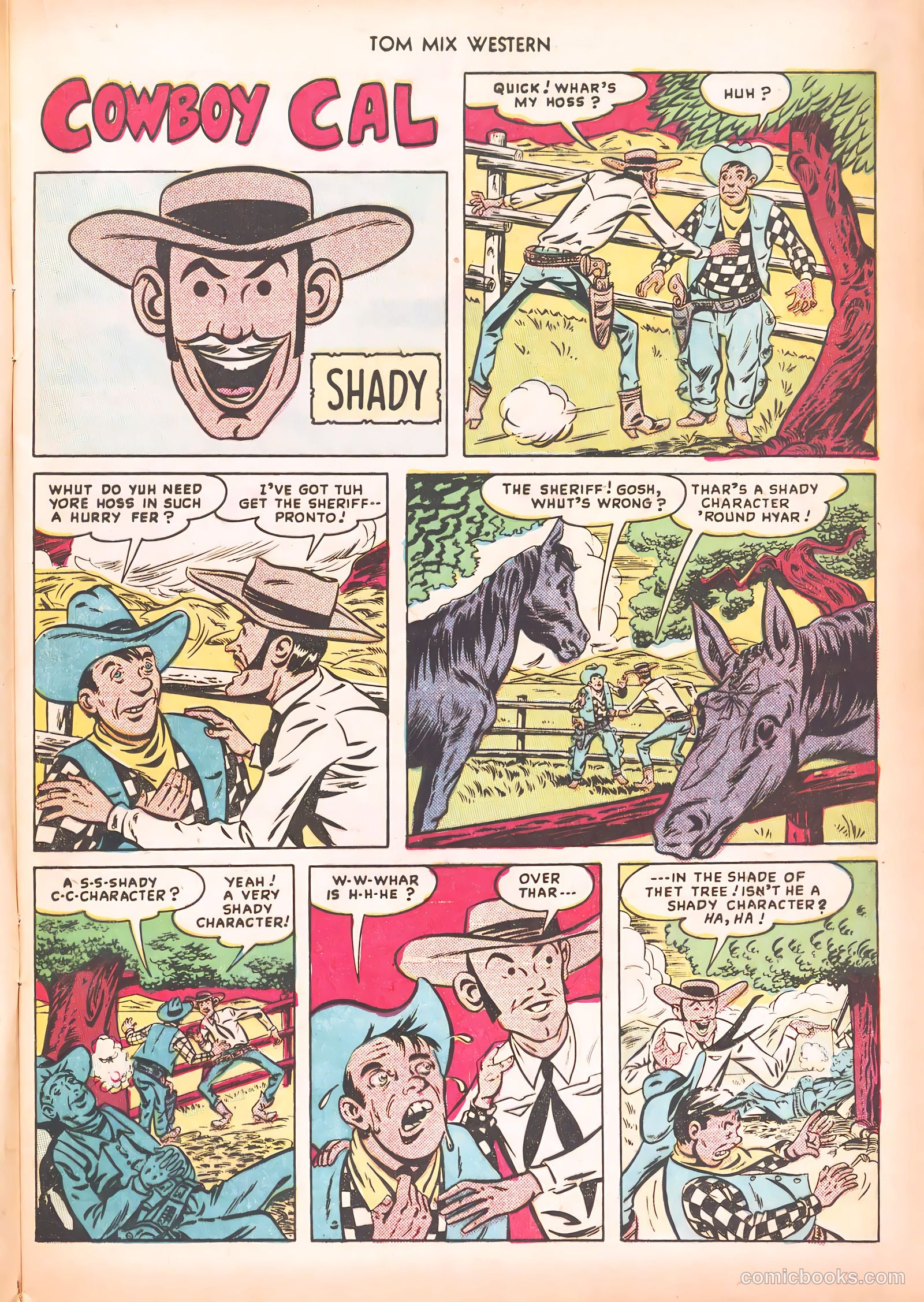Tom Mix Western #25 (1950) — page 17 of 52