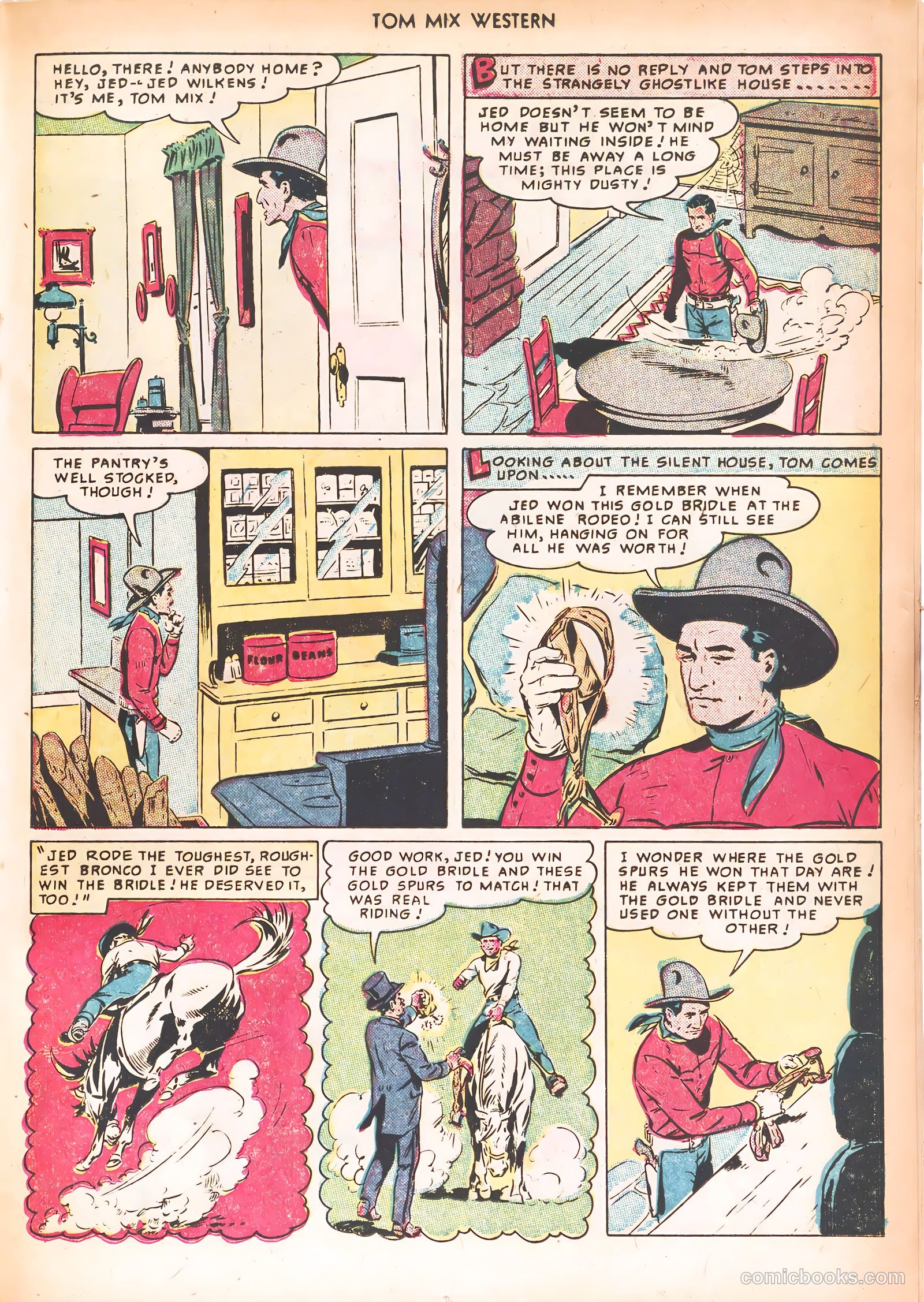 Tom Mix Western #25 (1950) — page 27 of 52