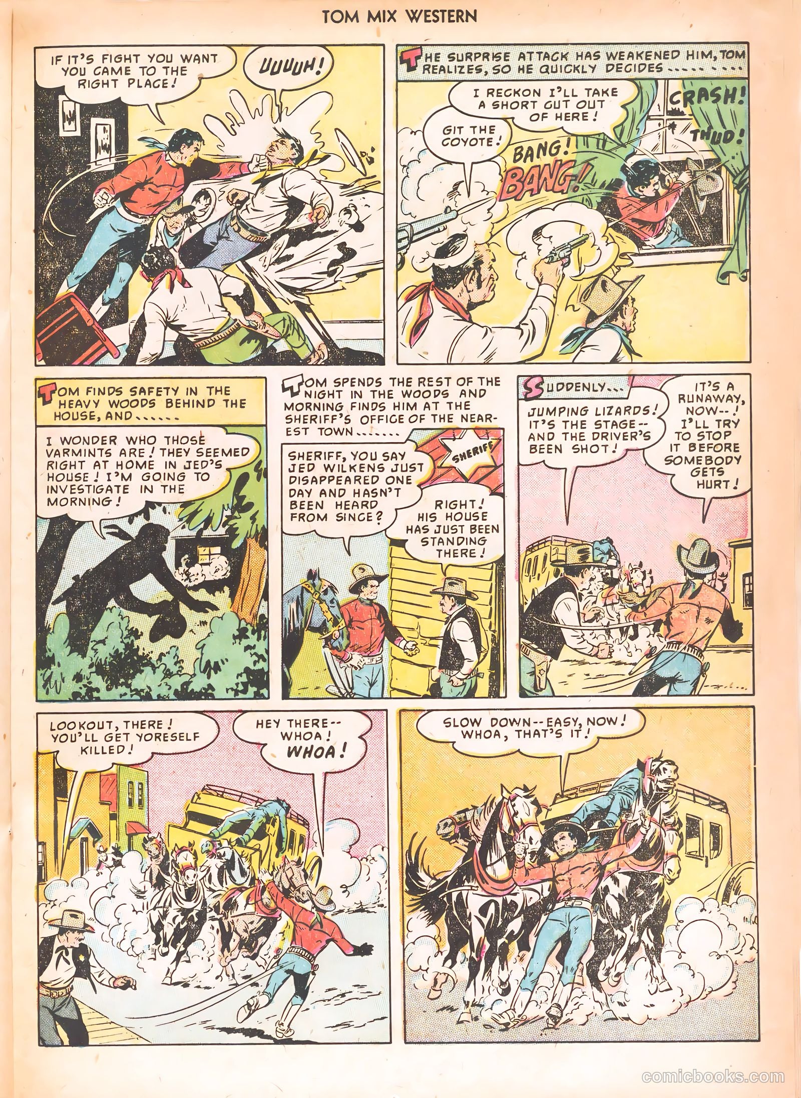 Tom Mix Western #25 (1950) — page 29 of 52