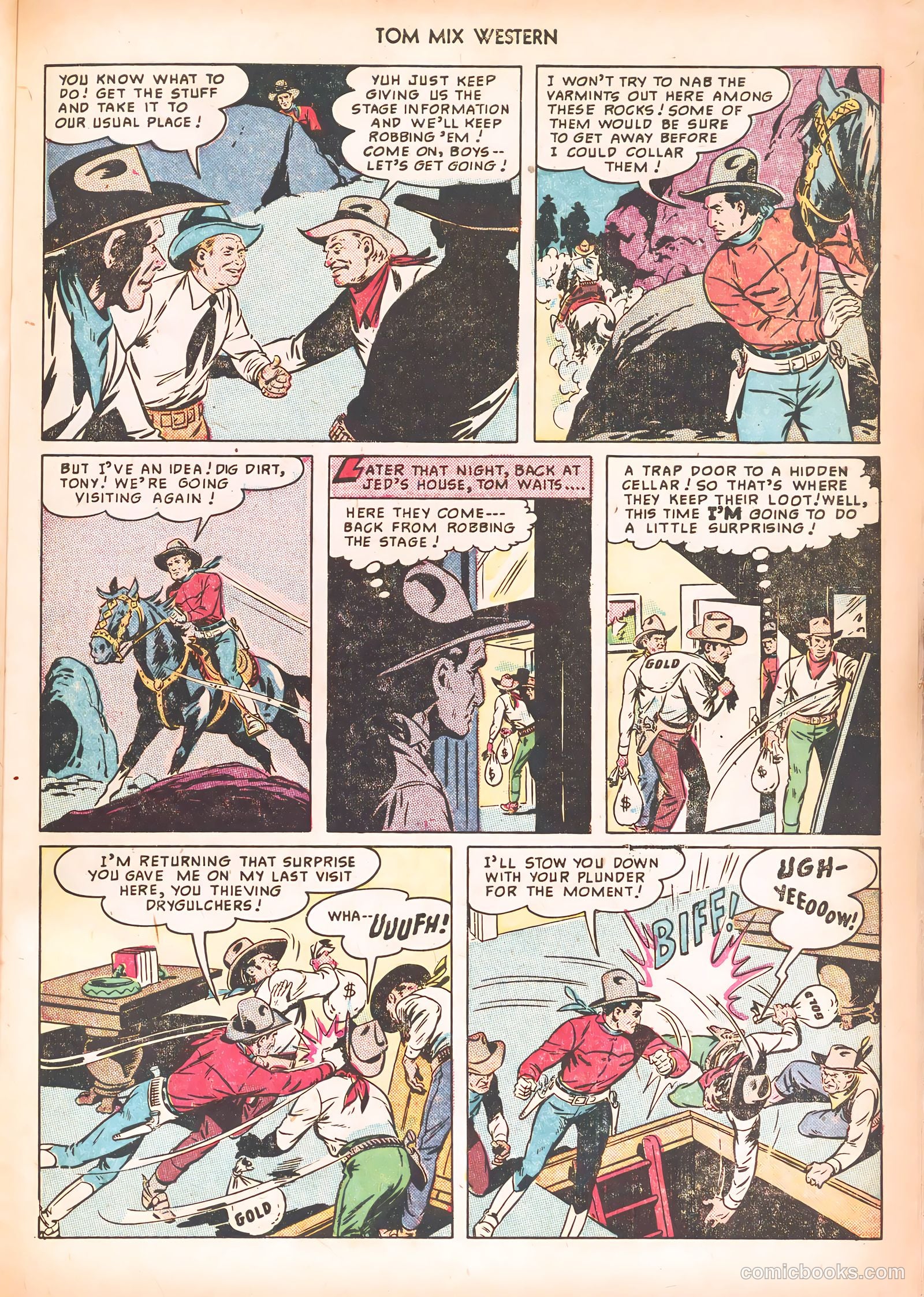 Tom Mix Western #25 (1950) — page 31 of 52