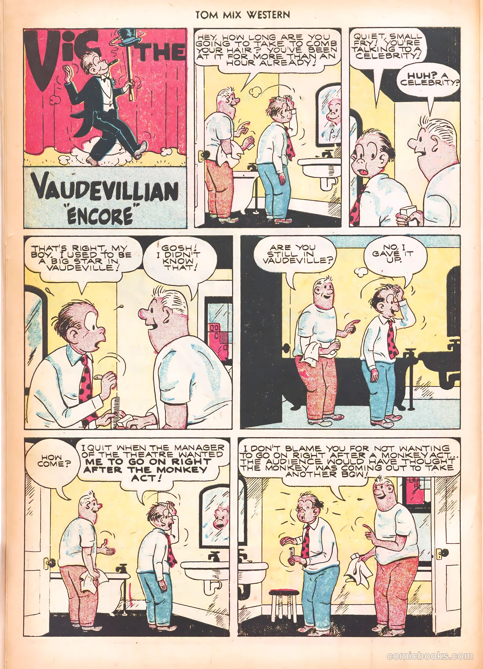 Tom Mix Western #25 (1950) — page 34 of 52