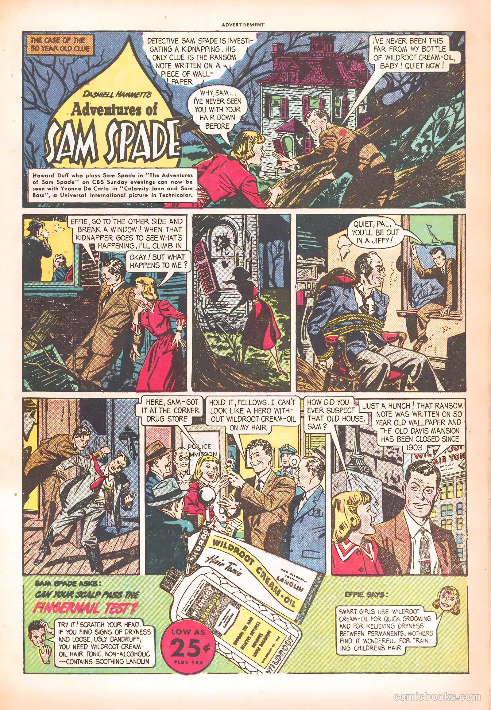 Tom Mix Western #25 (1950) — page 35 of 52