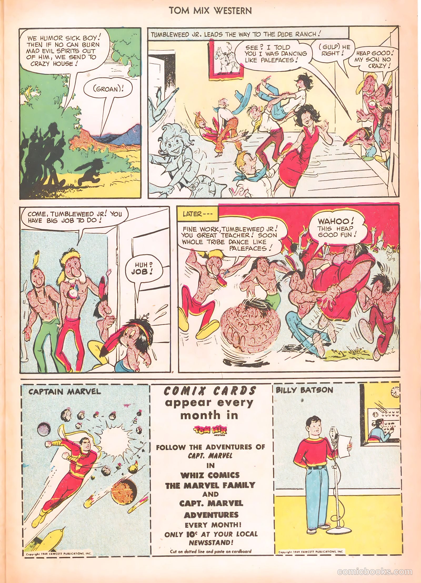 Tom Mix Western #25 (1950) — page 39 of 52