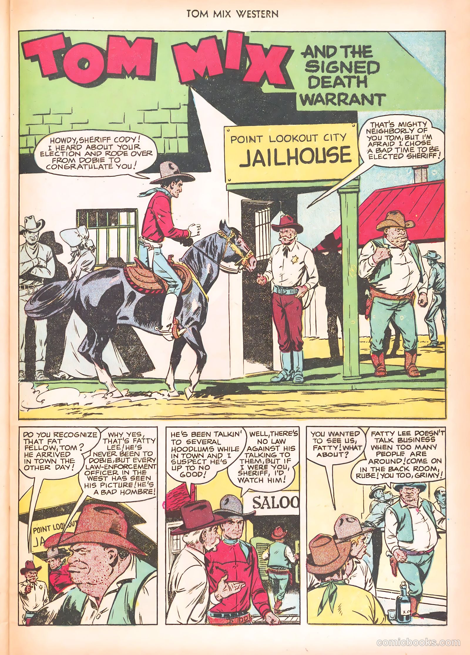Tom Mix Western #25 (1950) — page 41 of 52