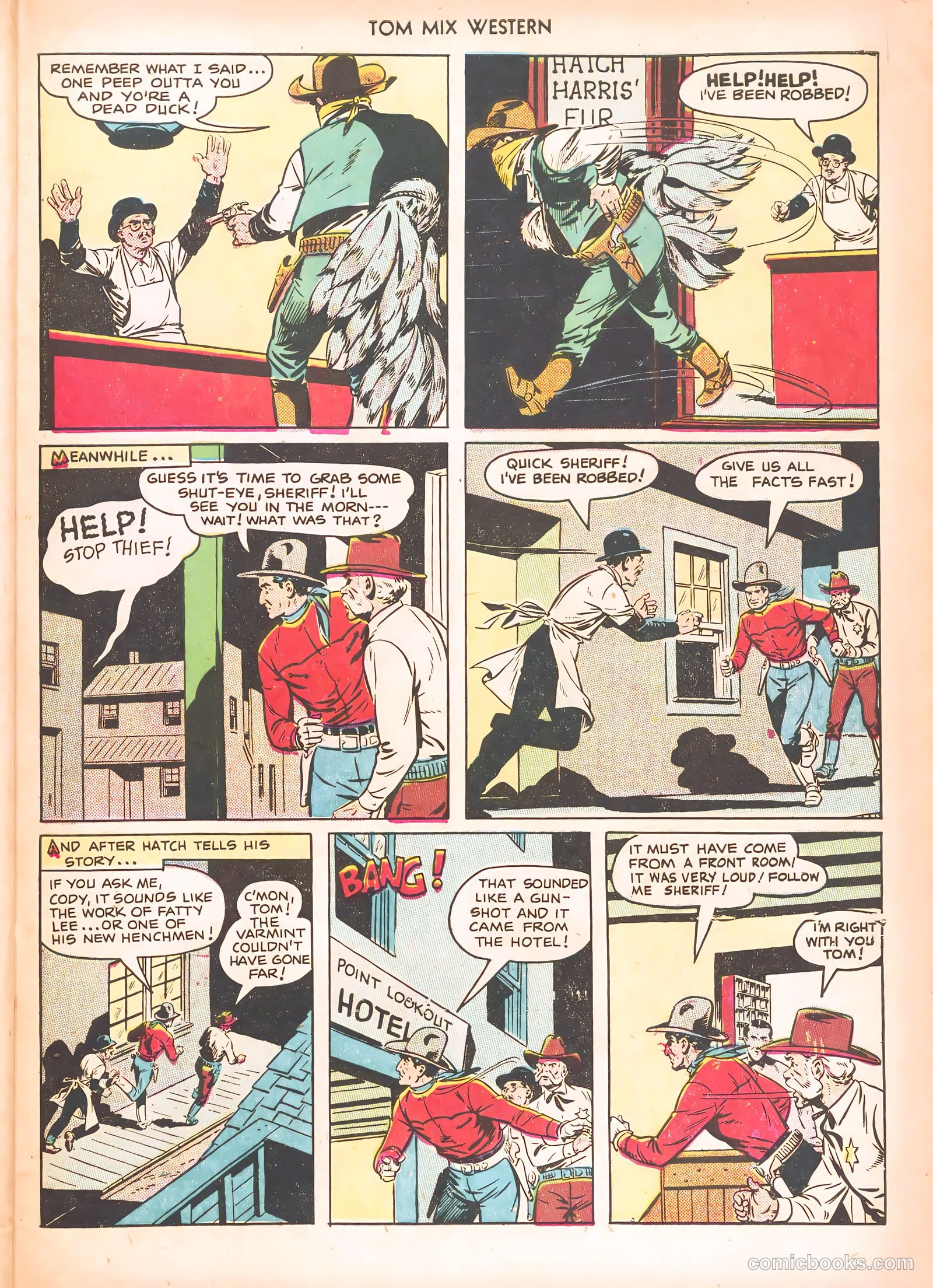 Tom Mix Western #25 (1950) — page 43 of 52
