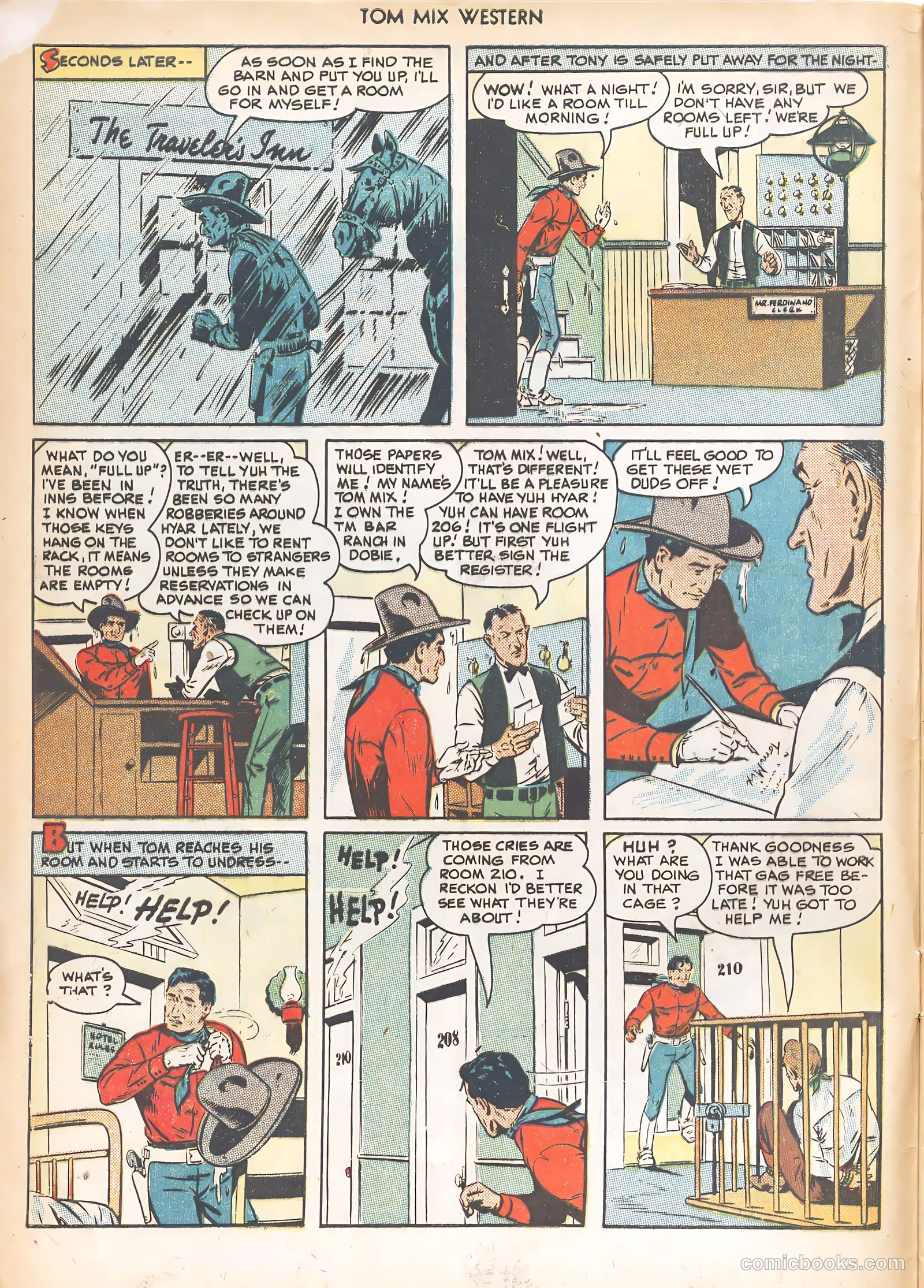Tom Mix Western #26 (1950) — page 4 of 36