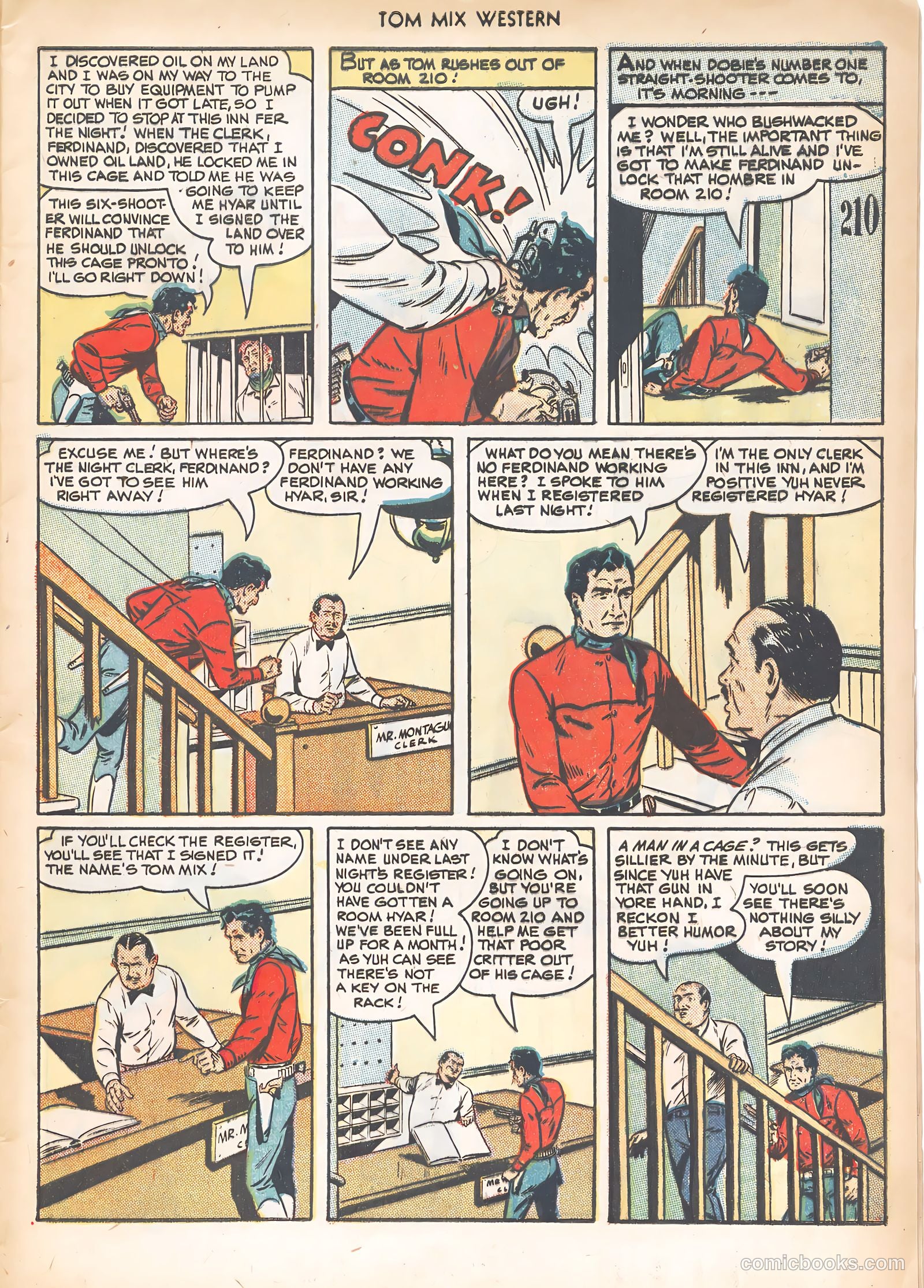 Tom Mix Western #26 (1950) — page 5 of 36