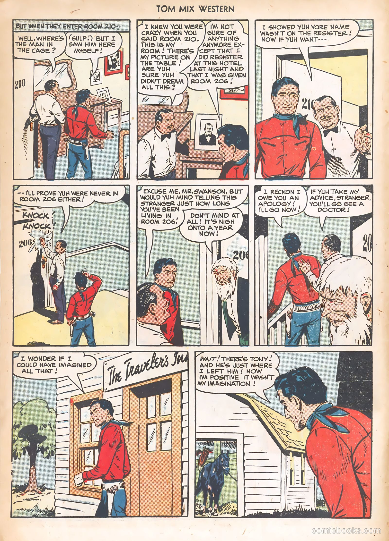 Tom Mix Western #26 (1950) — page 6 of 36