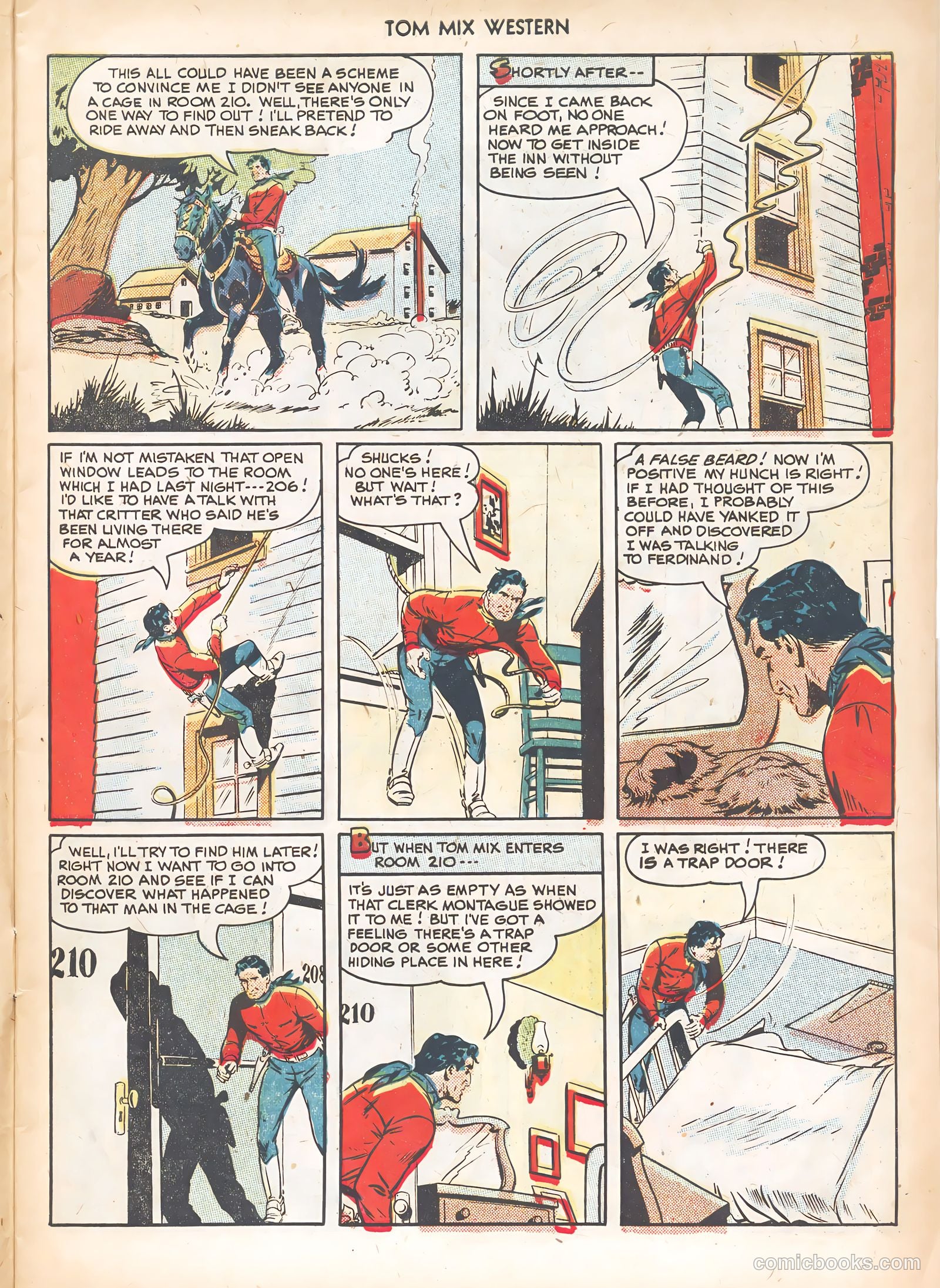 Tom Mix Western #26 (1950) — page 7 of 36