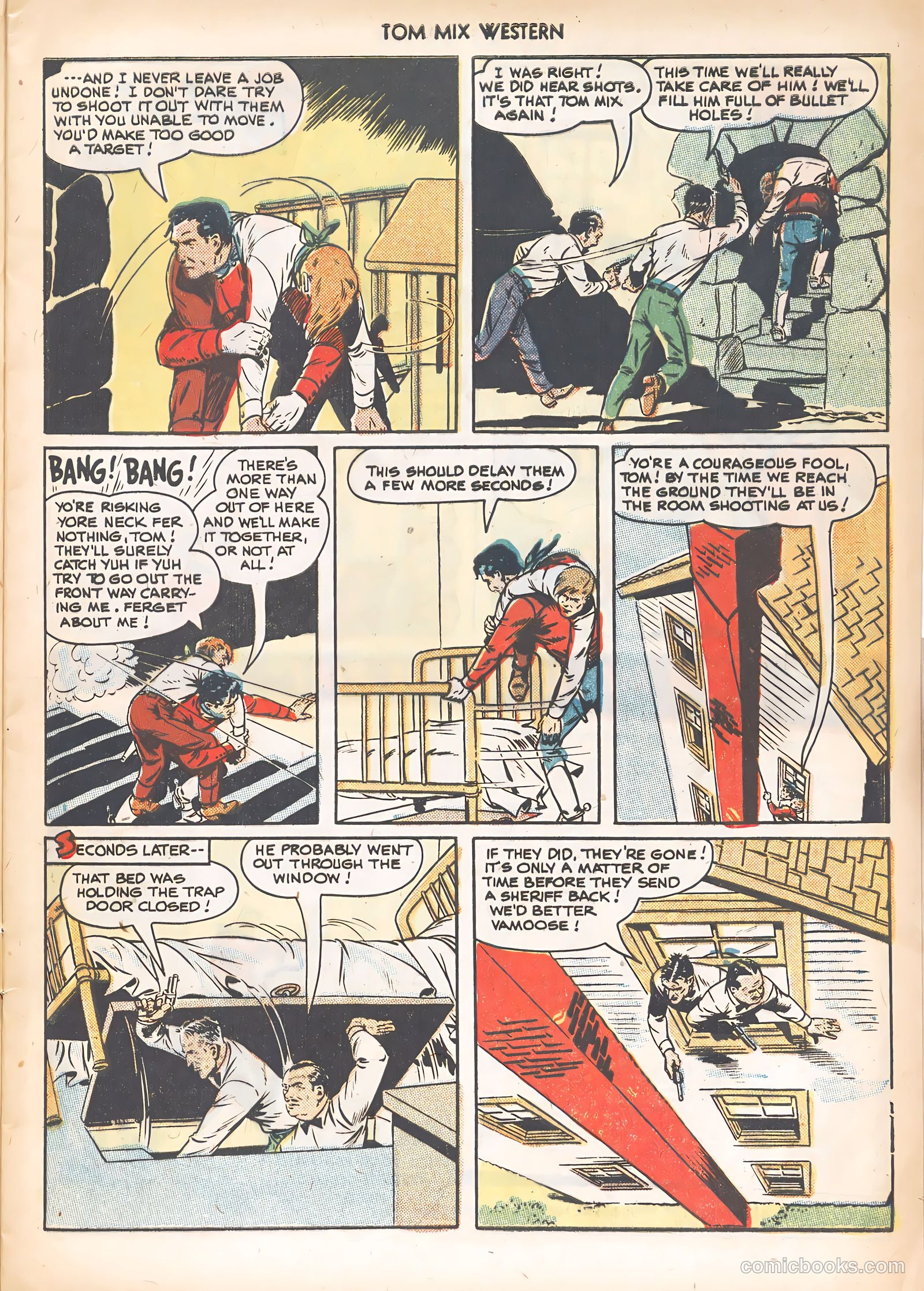 Tom Mix Western #26 (1950) — page 9 of 36