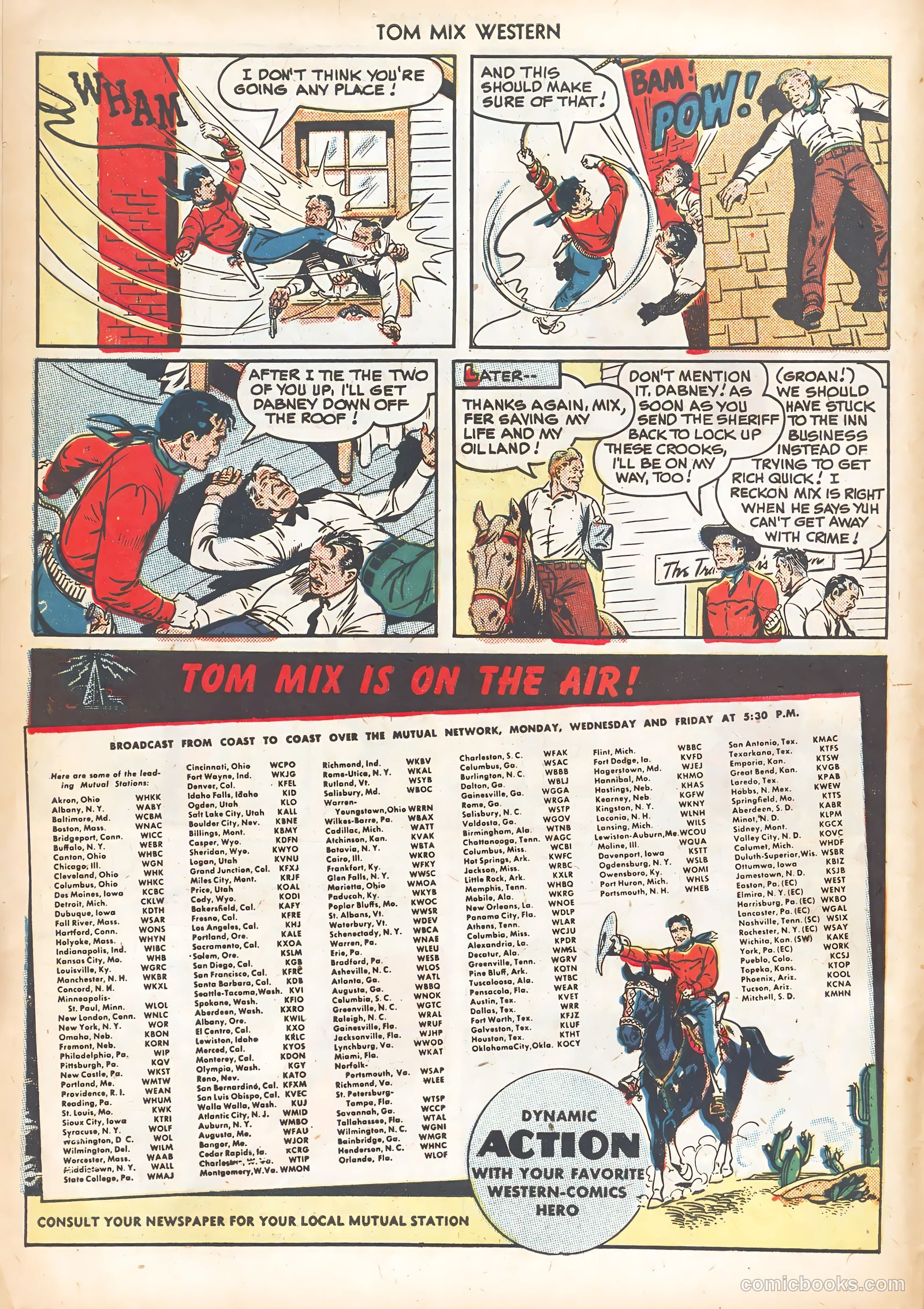 Tom Mix Western #26 (1950) — page 10 of 36