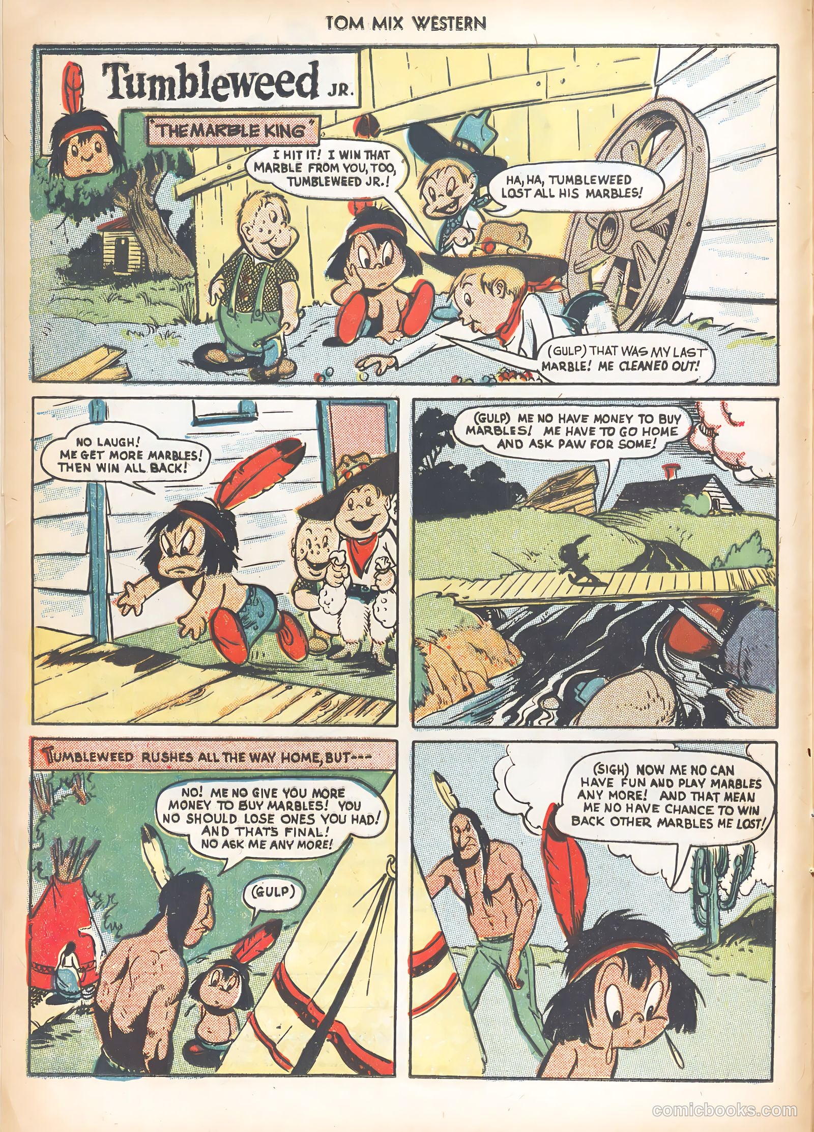 Tom Mix Western #26 (1950) — page 12 of 36