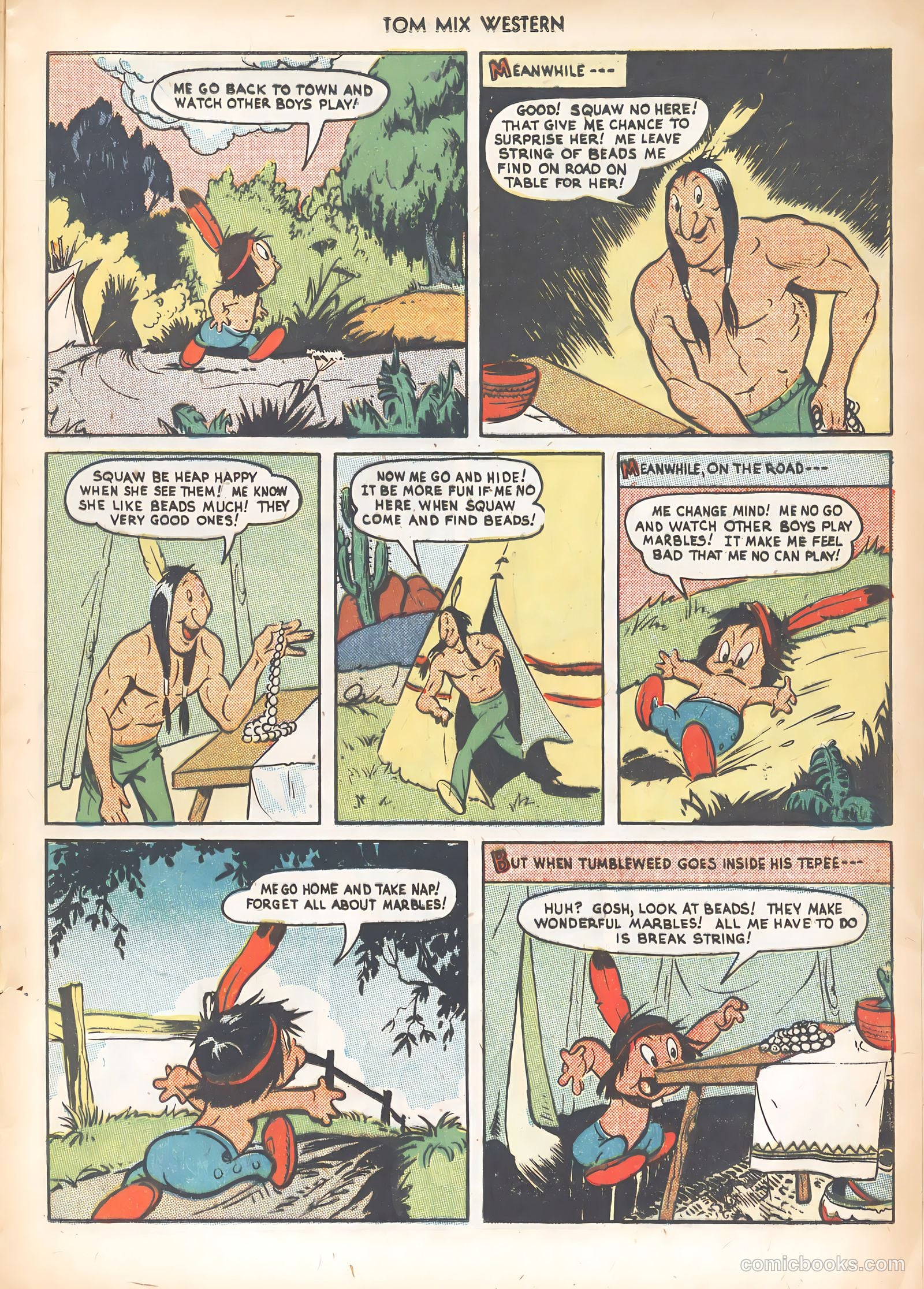 Tom Mix Western #26 (1950) — page 13 of 36