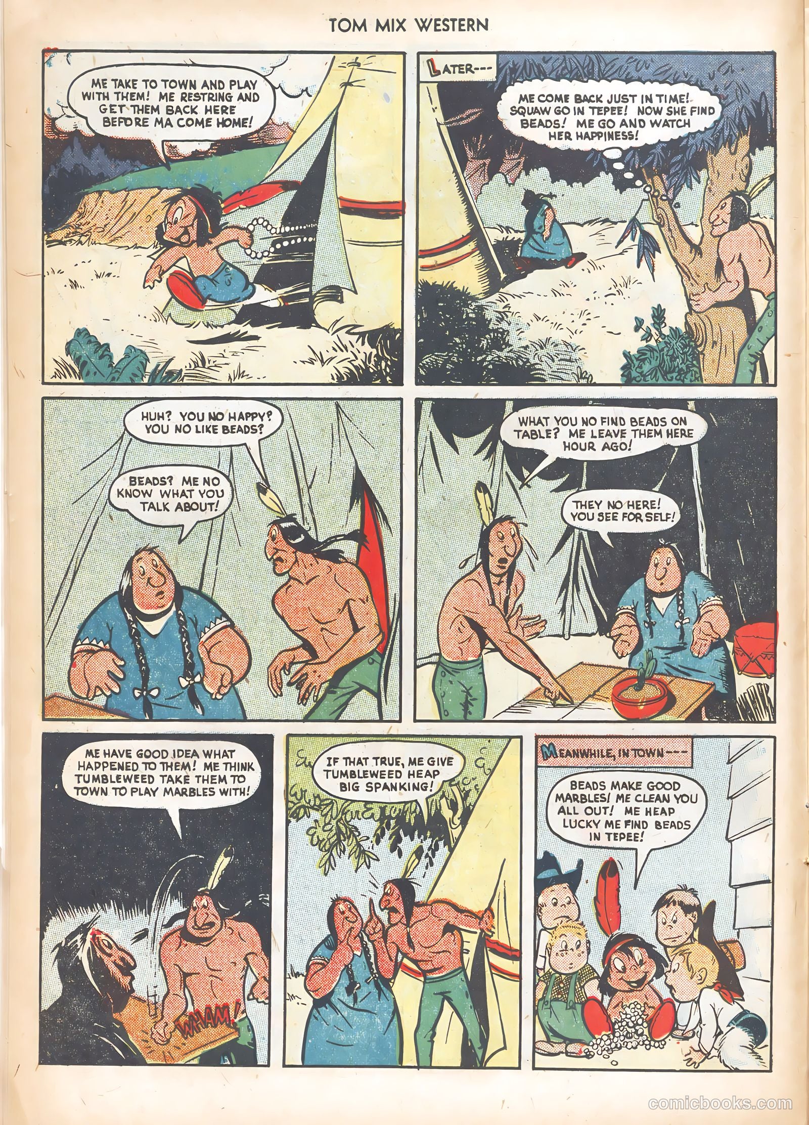 Tom Mix Western #26 (1950) — page 14 of 36